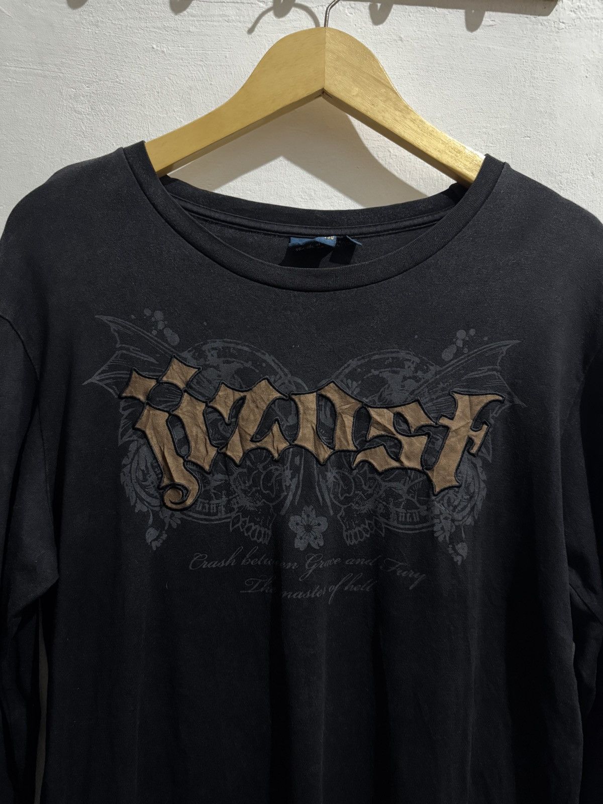 Hysteric Glamour Y2k Jizo-Bosatsu skull Ifsixwasnine style longsleeve Size US M / EU 48-50 / 2 - 3 Thumbnail