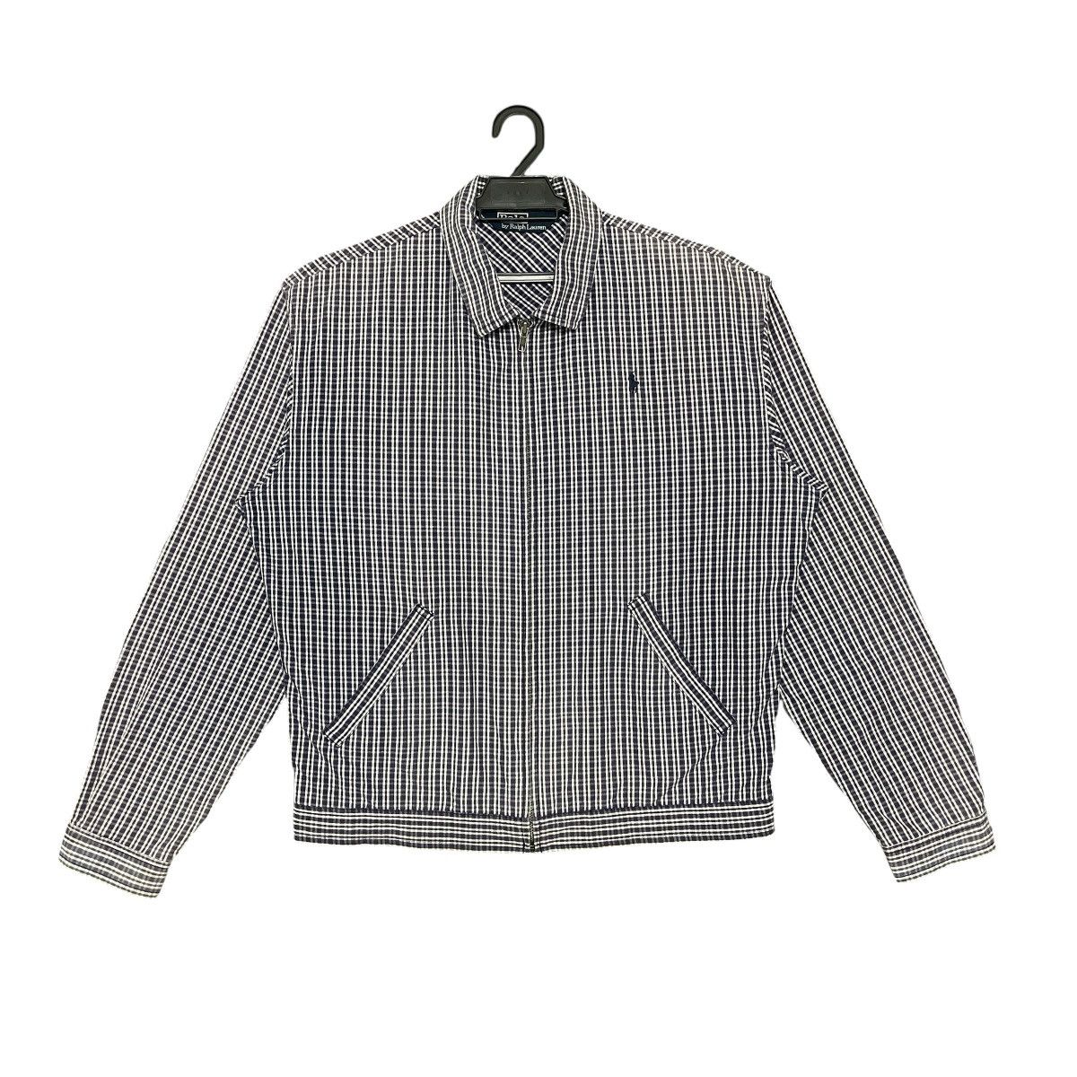 Polo Ralph Lauren Vintage Polo Ralph Lauren Checkered Blouson Bomber Jacket Size US M / EU 48-50 / 2 - 1 Thumbnail