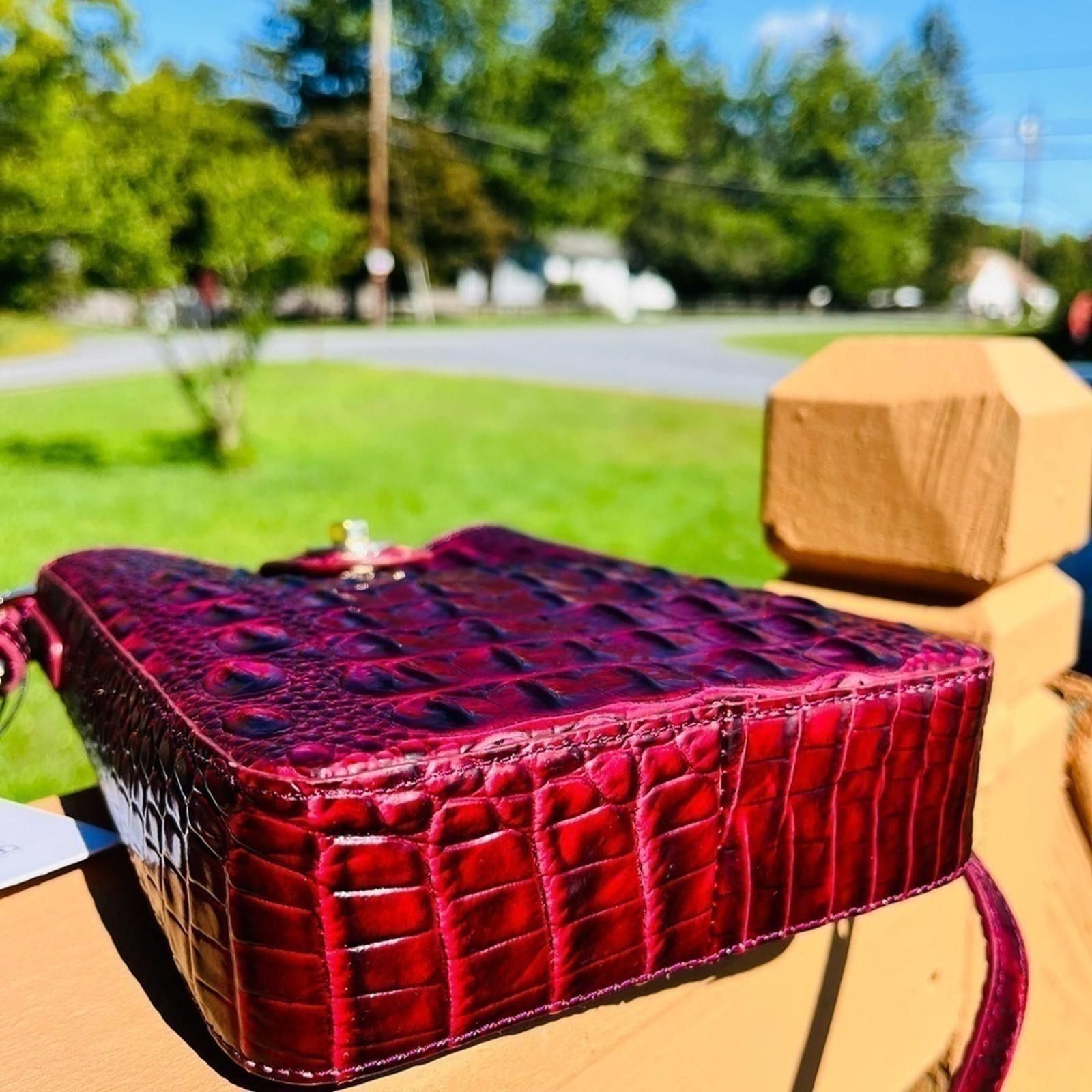BRAHMIN Brahmin Marley Rose Ombré Crossbody Bag NWT Size ONE SIZE - 3 Thumbnail
