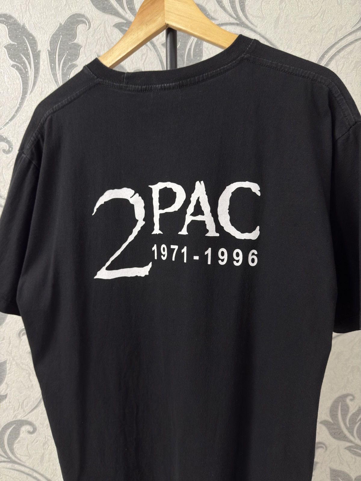 Rap Tees Vintage 90s Tupac Shakur 2Pac Only God Can Judge Me T-Shirt Size US XL / EU 56 / 4 - 13 Thumbnail
