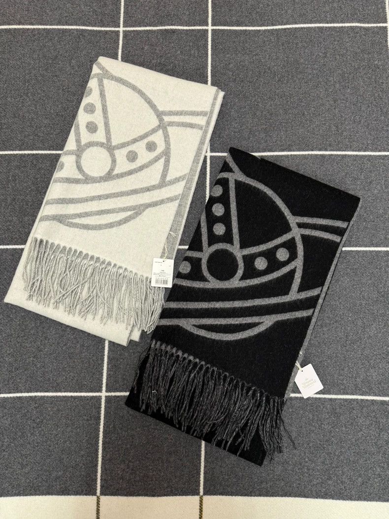 Vivienne Westwood Vivienne Westwood Double wool scarf Size ONE SIZE - 6 Thumbnail