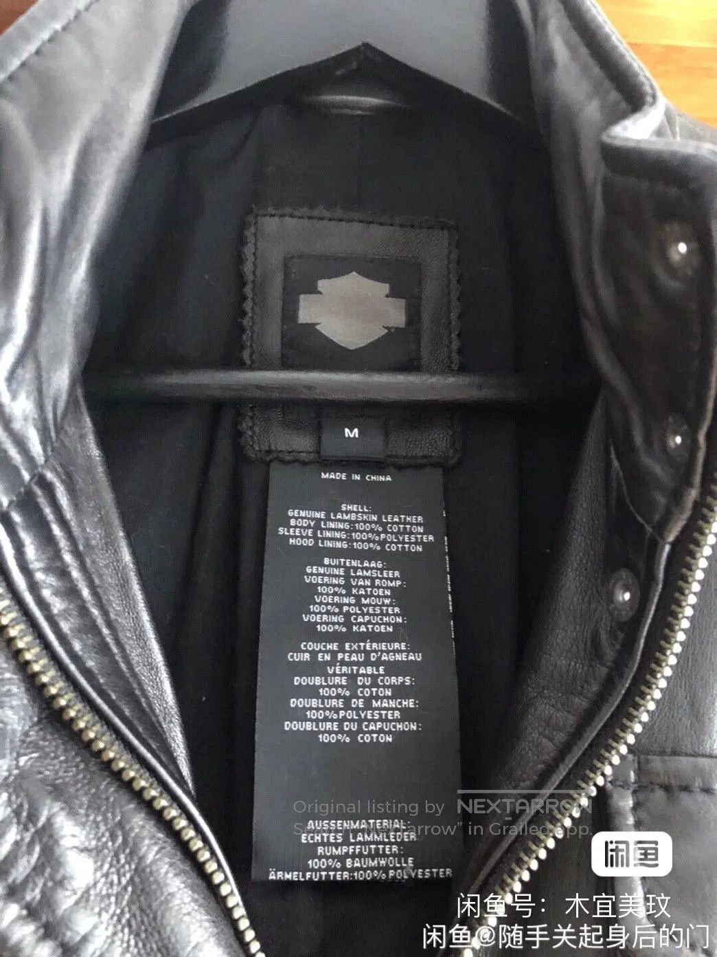 Harley Davidson Harley Davidson Women's Leather Jacket. Size M / US 6-8 / IT 42-44 - 7 Thumbnail
