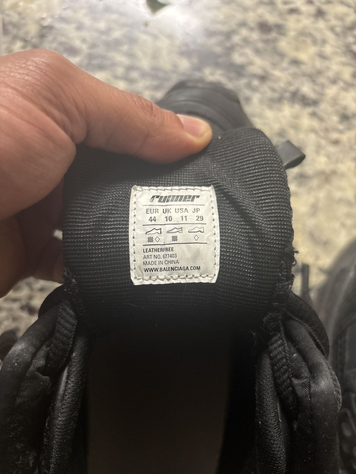 Balenciaga Balenciaga Runner Size US 11 / EU 44 - 6 Thumbnail