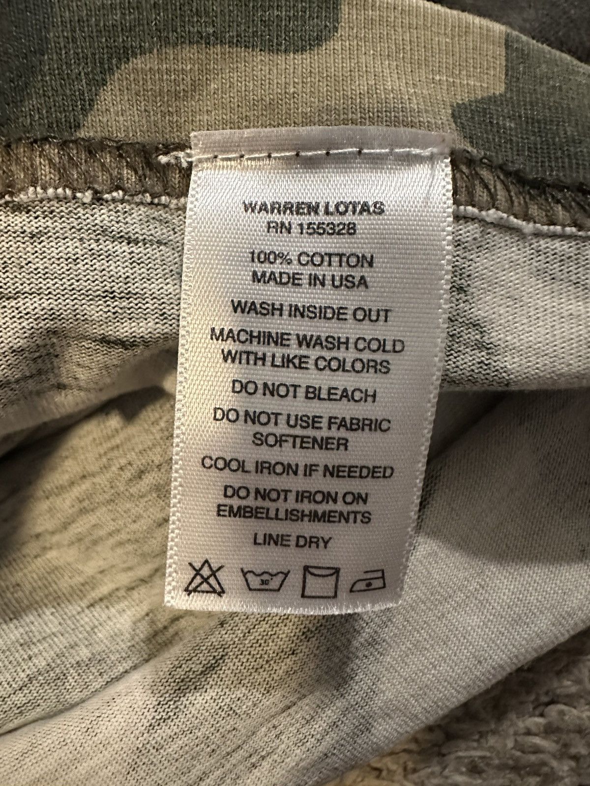 Warren Lotas Warren Lotas Jason tee Size US L / EU 52-54 / 3 - 4 Thumbnail