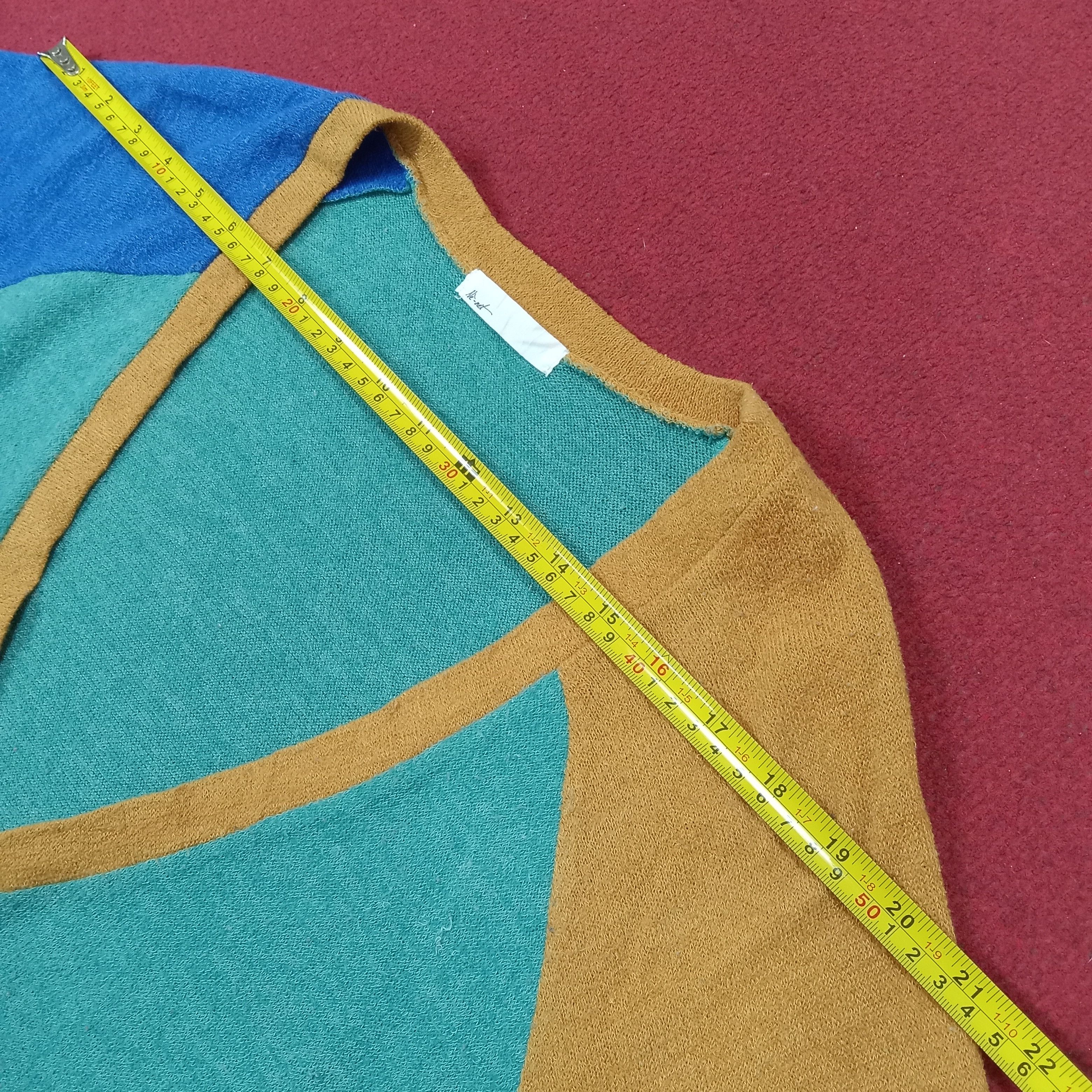 Issey Miyake × Ne-Net × Vintage Ne-Net Japanese Designer Brand Fashion Cardigan Sweater Size M / US 6-8 / IT 42-44 - 9 Thumbnail