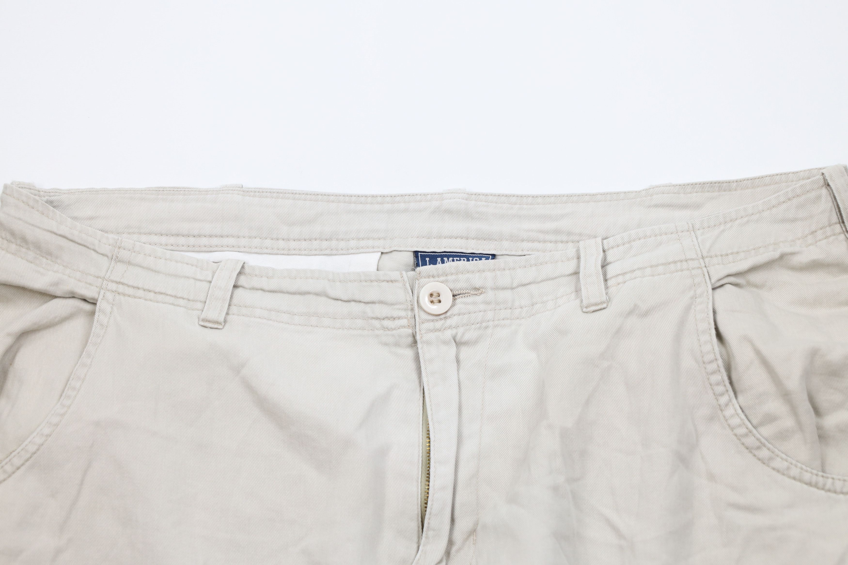 Vintage Vintage 90s Y2K University of Michigan Block M Cargo Shorts Size US 36 / EU 52 - 2 Thumbnail