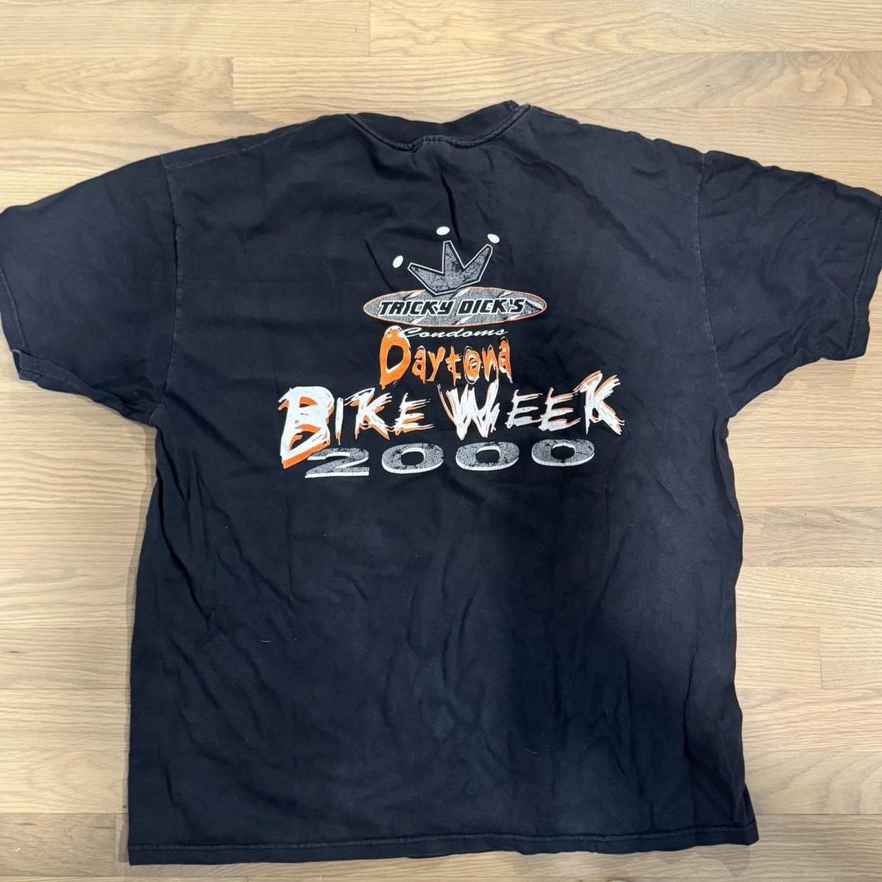 Daytona × Vintage 1999 Daytona Bike Week black cotton T-shirt biker vintage XL Size US XL / EU 56 / 4 - 3 Thumbnail