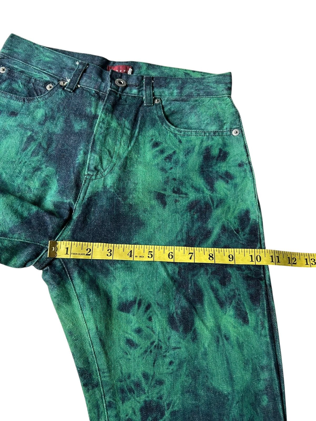 Kapital Vintage Japanese Brand Crespi Punk Bondage Denim Jeans ☠️🎌 Size US 27 - 12 Thumbnail