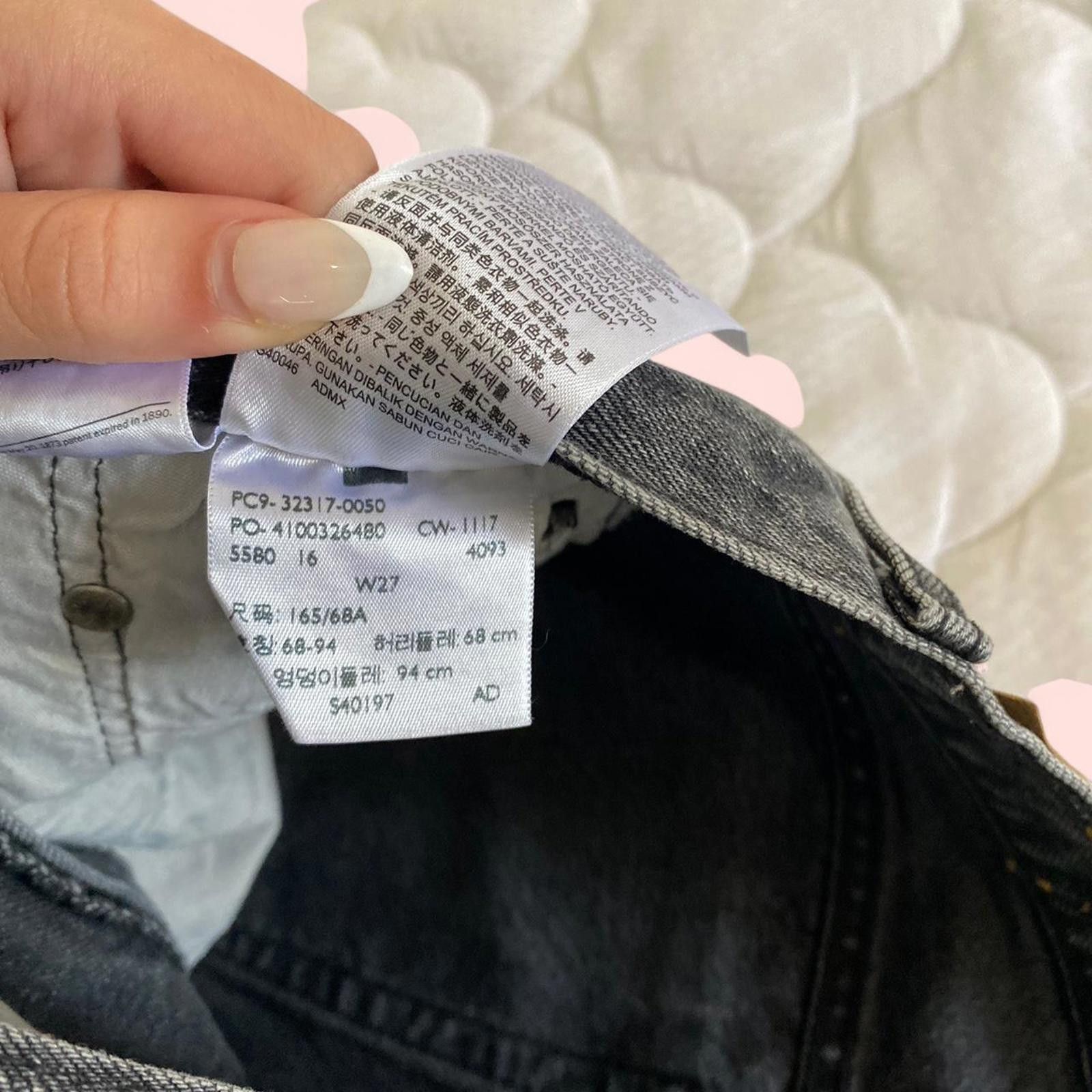 Other Black Levi’s 501 denim summer shorts Size 27" / US 4 / IT 40 - 4 Thumbnail