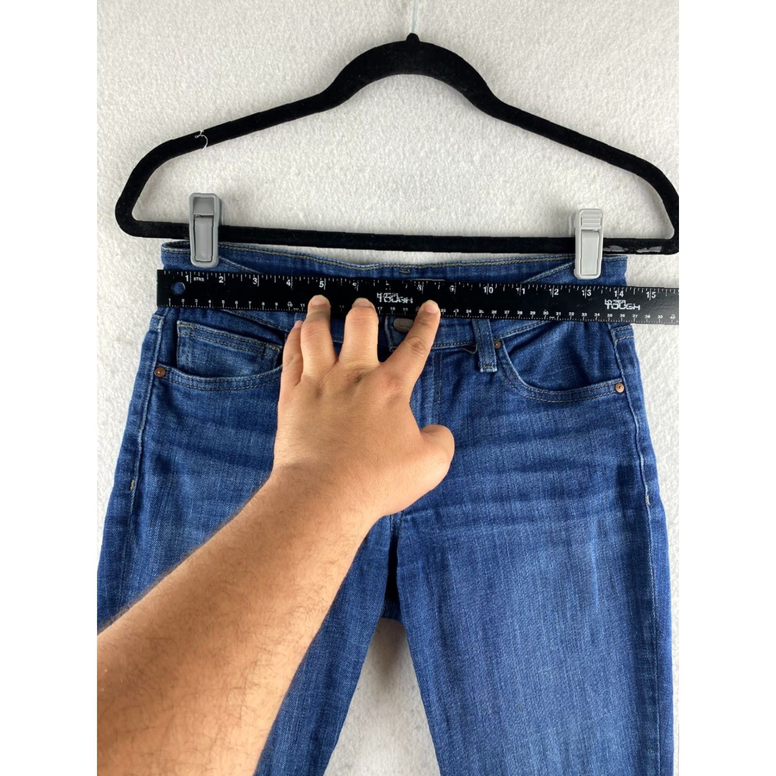 Vintage Joe's Jeans Jeans Womens 27 Blue Amalie Petite Skinny Distressed Denim Pockets 5-Pocket Blue Jeans Womens Petites Modern Denim Distressed Pockets 27 Size 27" / US 4 / IT 40 - 7 Thumbnail