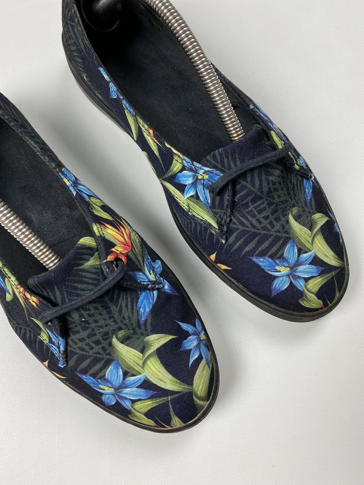 Dr. Martens Dr. Martens Morada Canvas Black Hawaiian Ballets Flats Size US 11 / IT 41 - 17 Thumbnail