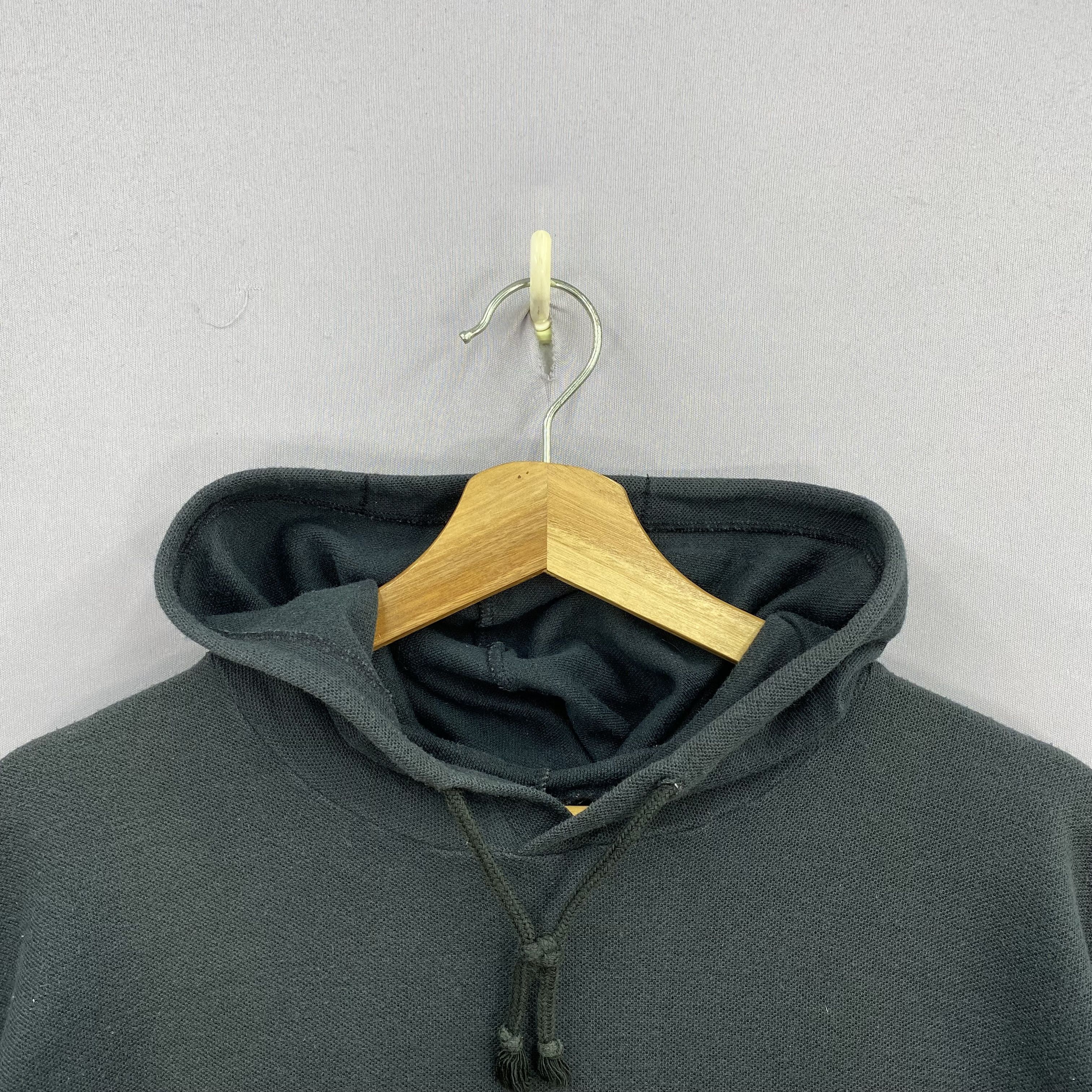 Adidas Vintage 90s Adidas Short Sleeve Hoodie Pullover Sweatshirt Size US L / EU 52-54 / 3 - 2 Thumbnail