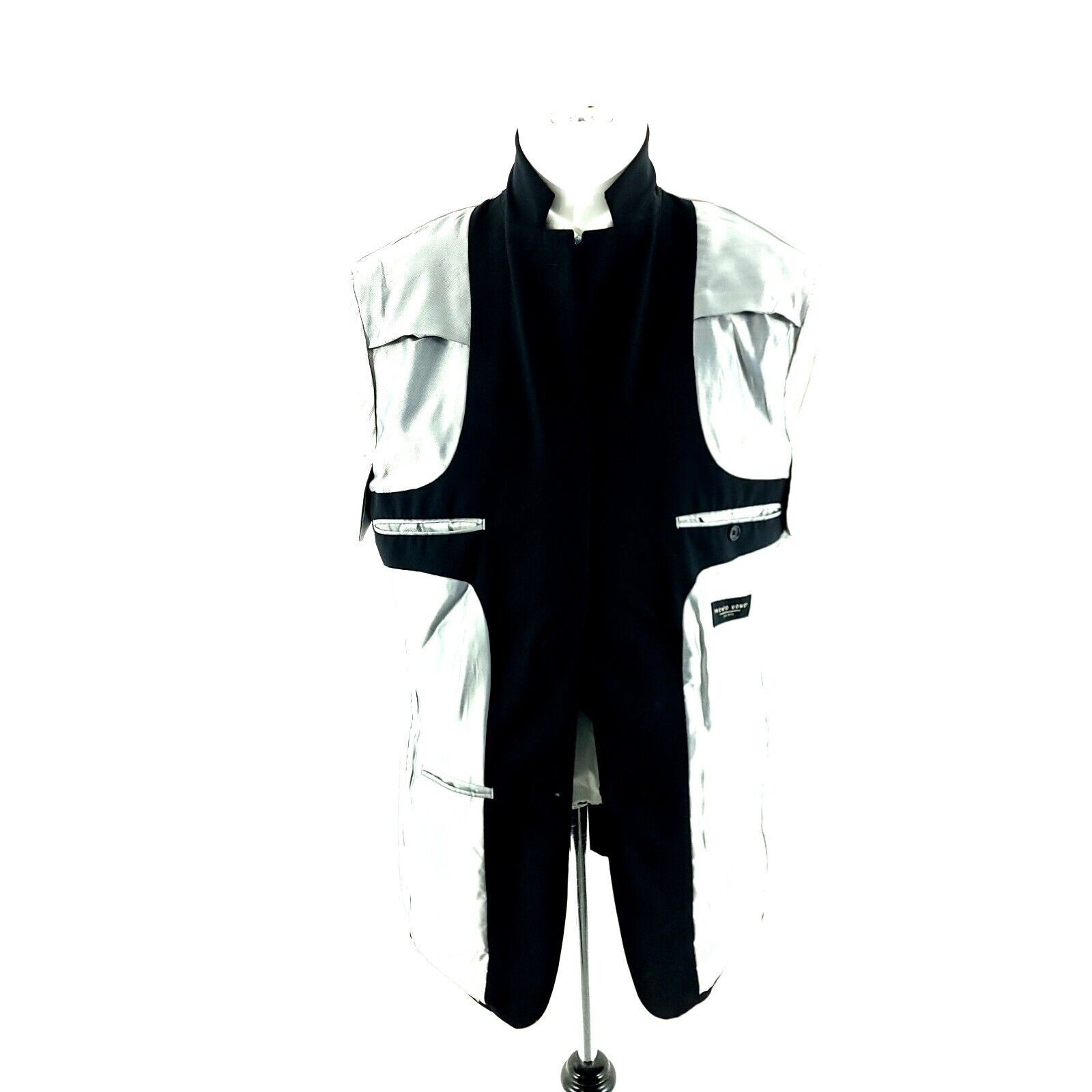 Pronto Uomo Pronto Uomo Wool Polyester Spandex 2 Button Suit Jacket 38R Size 38R - 9 Thumbnail