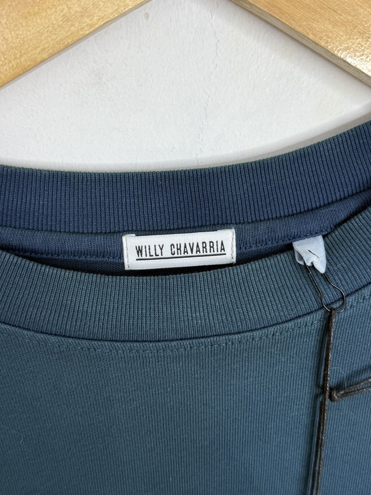 Willy Chavarria WILLY CHAVARRIA BUFFALO LS NAVY BASE TEE Size US L / EU 52-54 / 3 - 5 Thumbnail