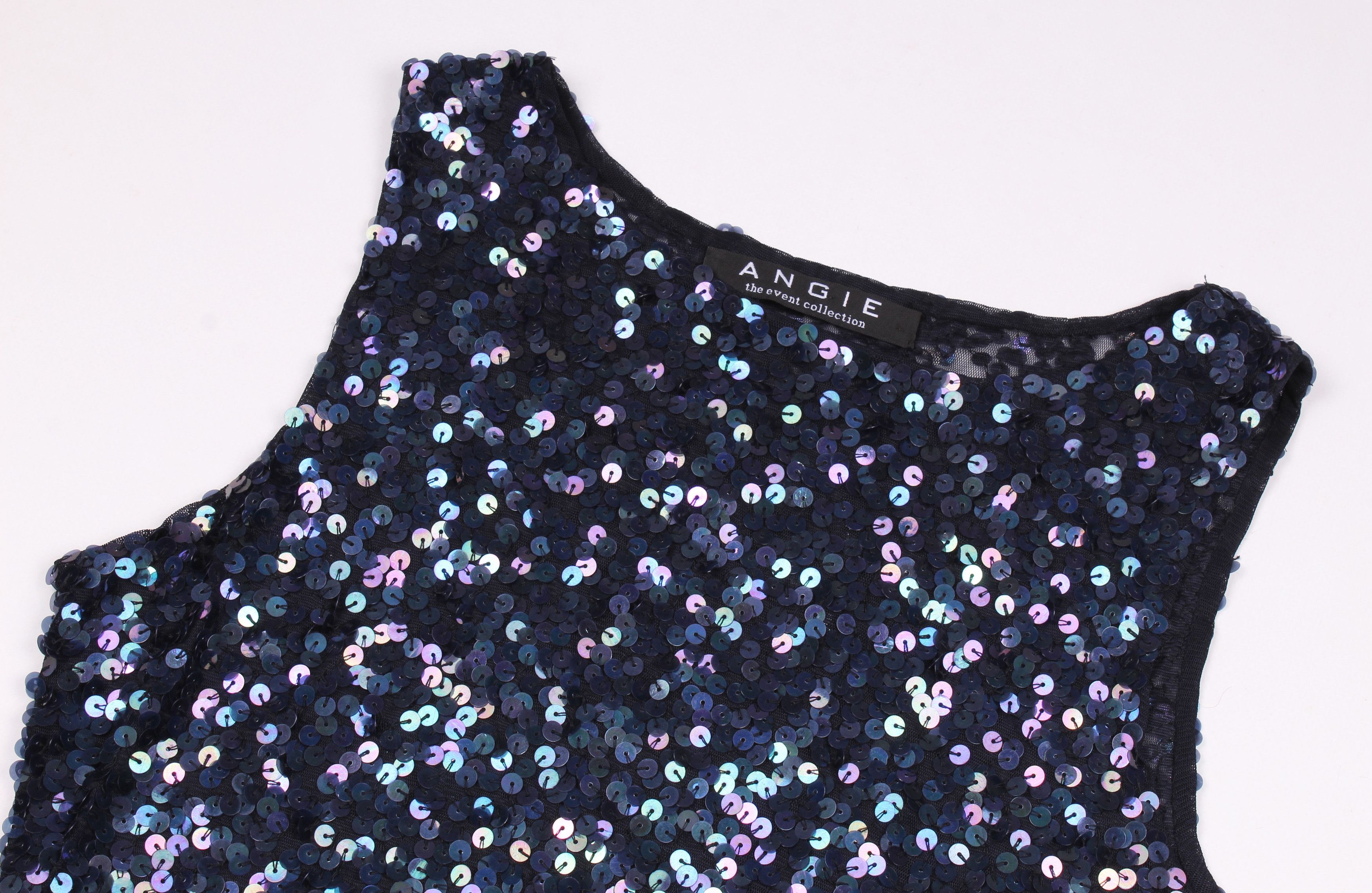 Vintage Vintage Angie 90's Event Collection Sequin Beaded Top Size S / US 4 / IT 40 - 5 Thumbnail