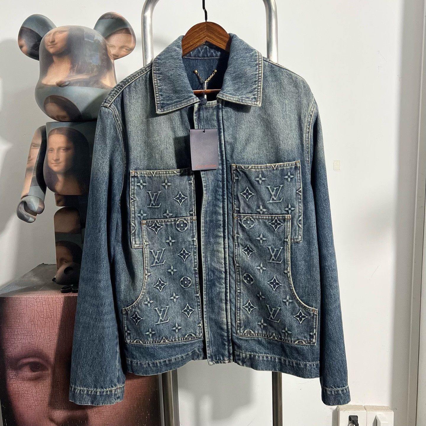 Louis Vuitton Louis Vuitton Denim Light Jacket xxl Men Size US XXL / EU 58 / 5 - 1 Thumbnail