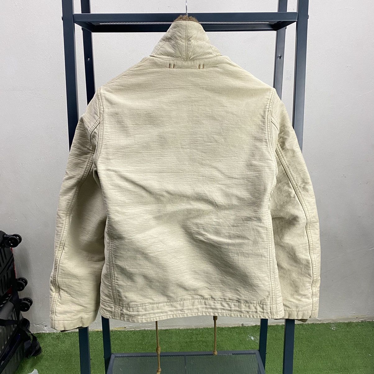 Blue Blue Japan × Japanese Brand × Vintage VINTAGE RARE‼️BLUE BLUE JACKET WITH FUR LINING Size US M / EU 48-50 / 2 - 2 Thumbnail