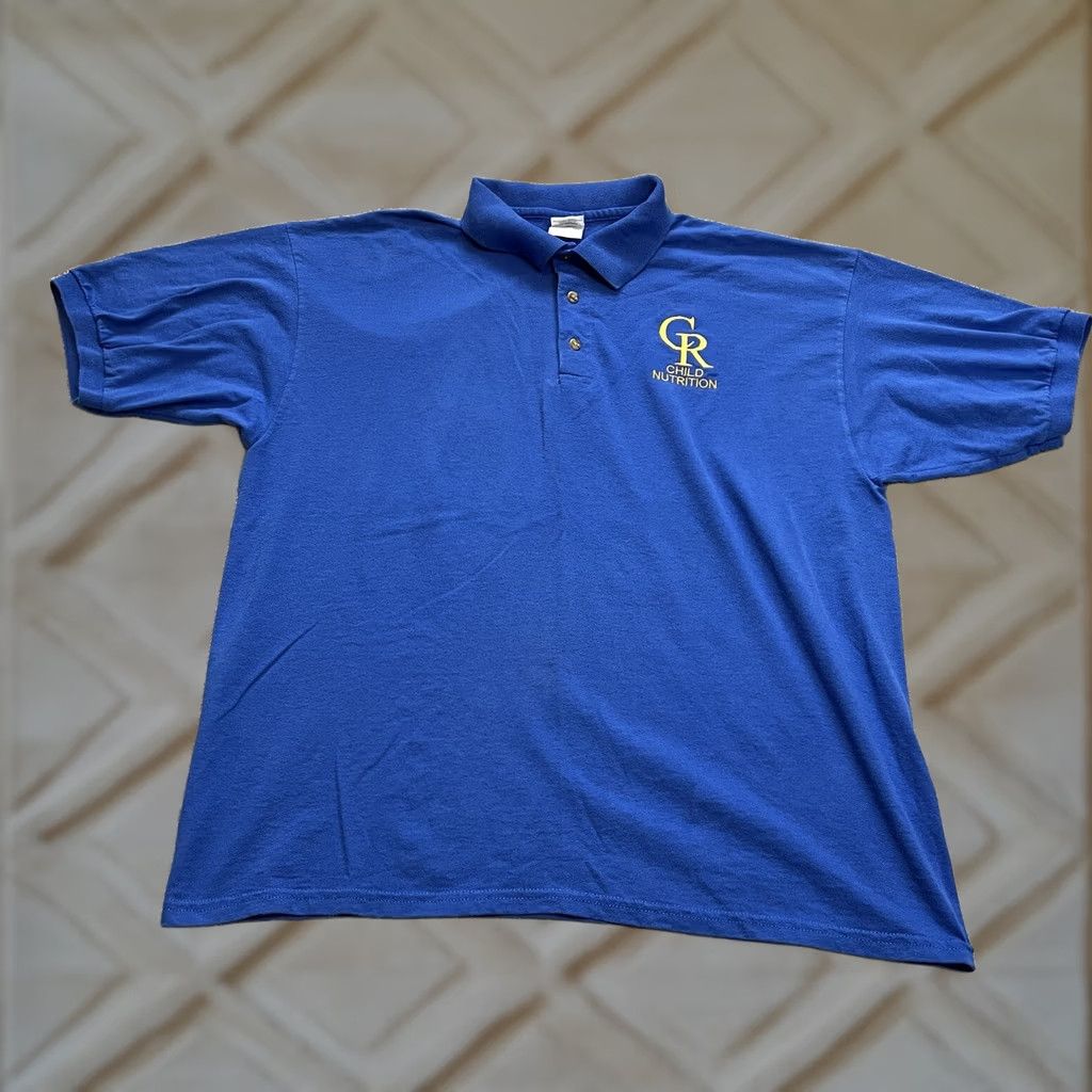 Gildan VINTAGE Gildan Polo Shirt Mens L Blue Logo Polo Shirt Mens L Blue Logo Tee Shirt Polo Size US L / EU 52-54 / 3 - 1 Thumbnail