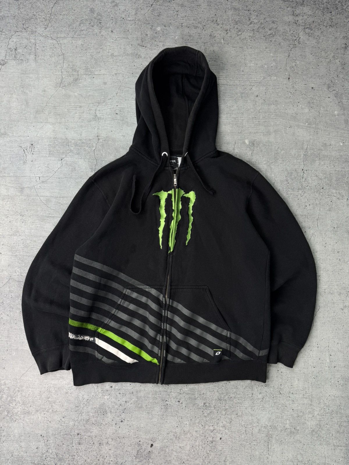 Fox Racing Vintage Monster Y2K Zip Hoodie size M Size US M / EU 48-50 / 2 - 1 Thumbnail