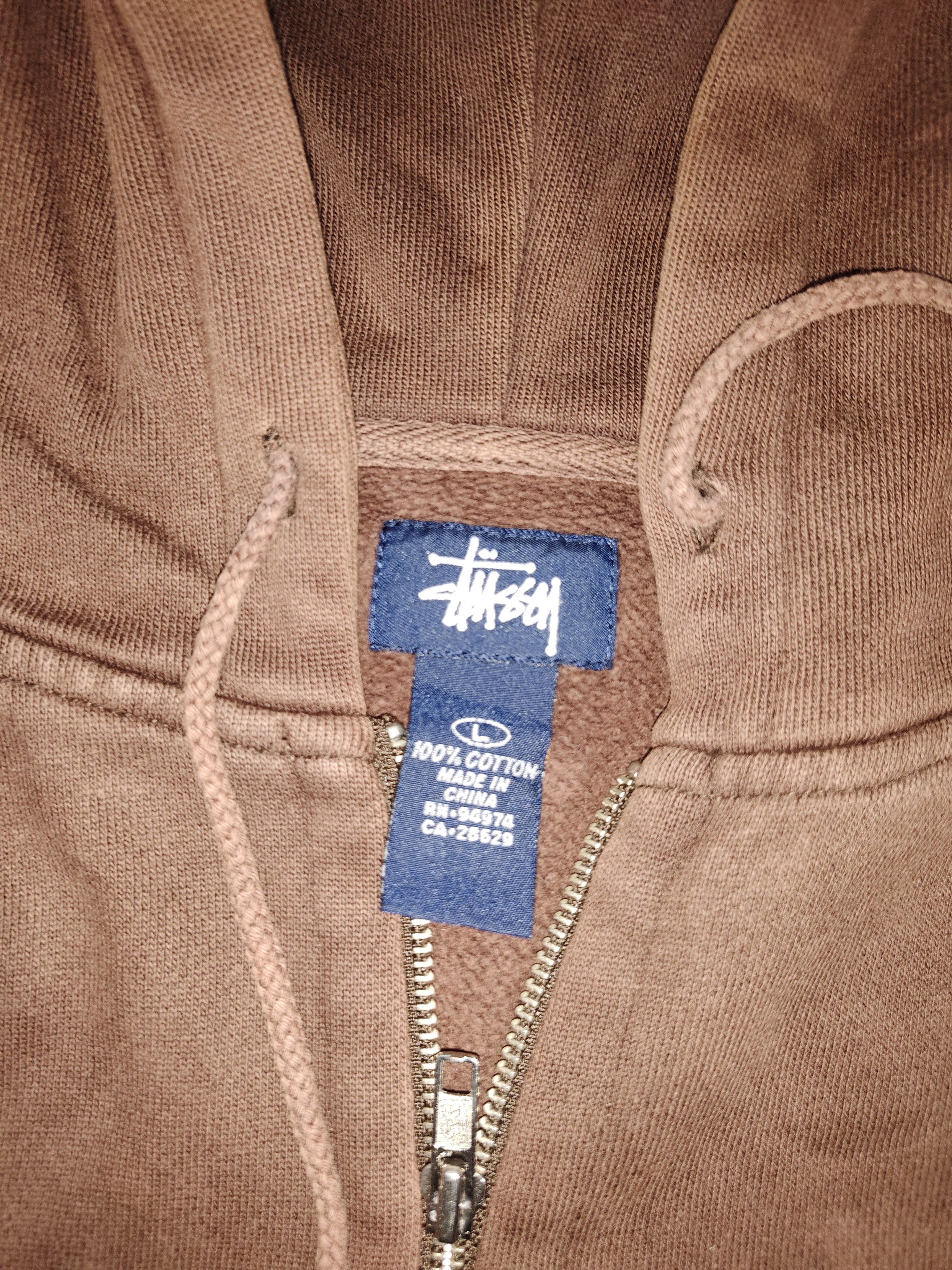 Stussy Vintage STUSSY STU03Y EMBROIDERY zipper embossed YKK Size US XL / EU 56 / 4 - 7 Thumbnail