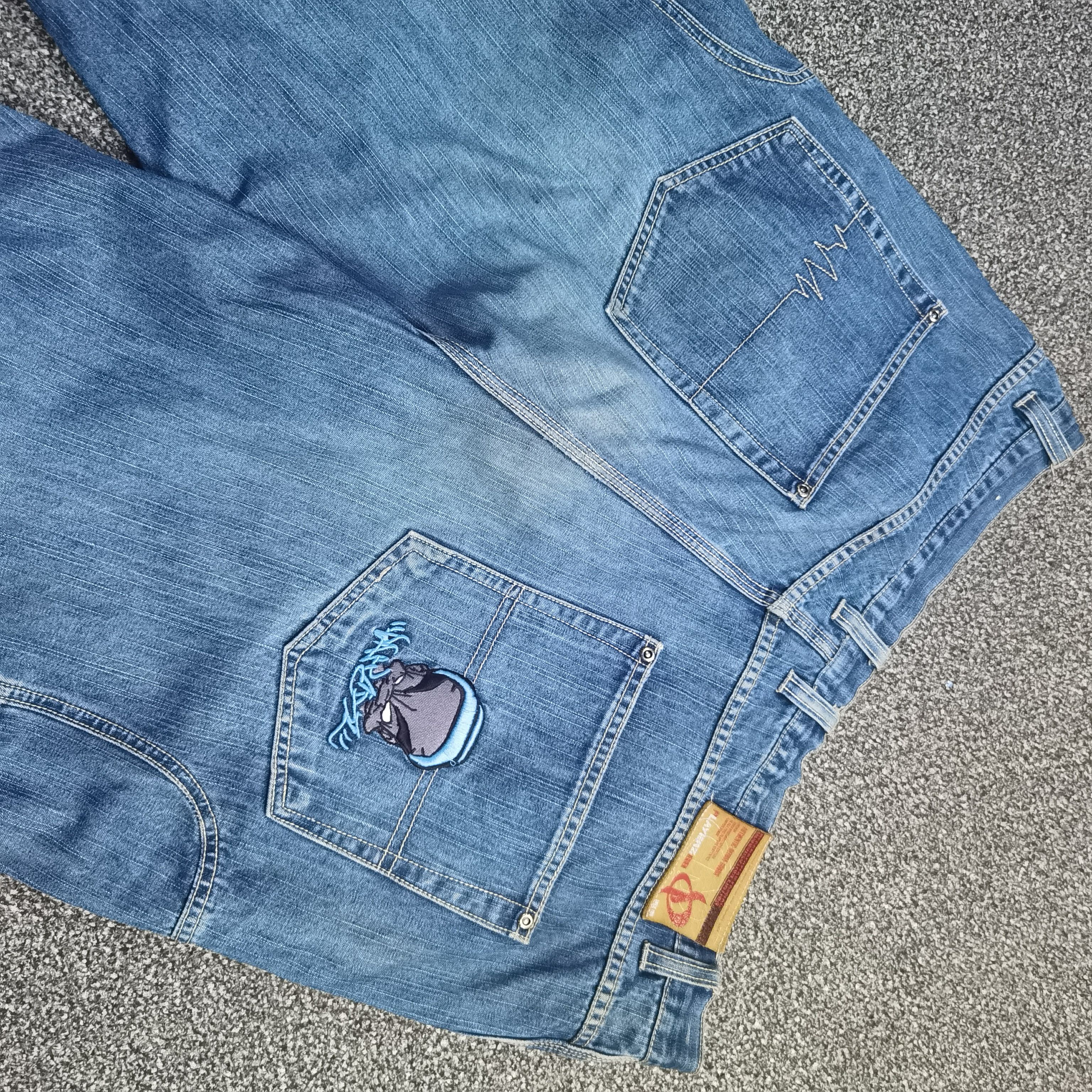 JNCO Vintage 90s Oversized Player69 Hiphop Baggy Pants Size US 42 / EU 58 - 5 Thumbnail
