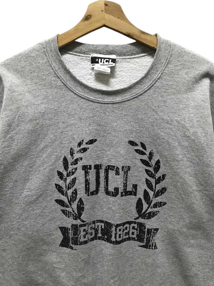 Gildan Vintage 90's UCL University College London Sweatshirts Size US M / EU 48-50 / 2 - 3 Thumbnail