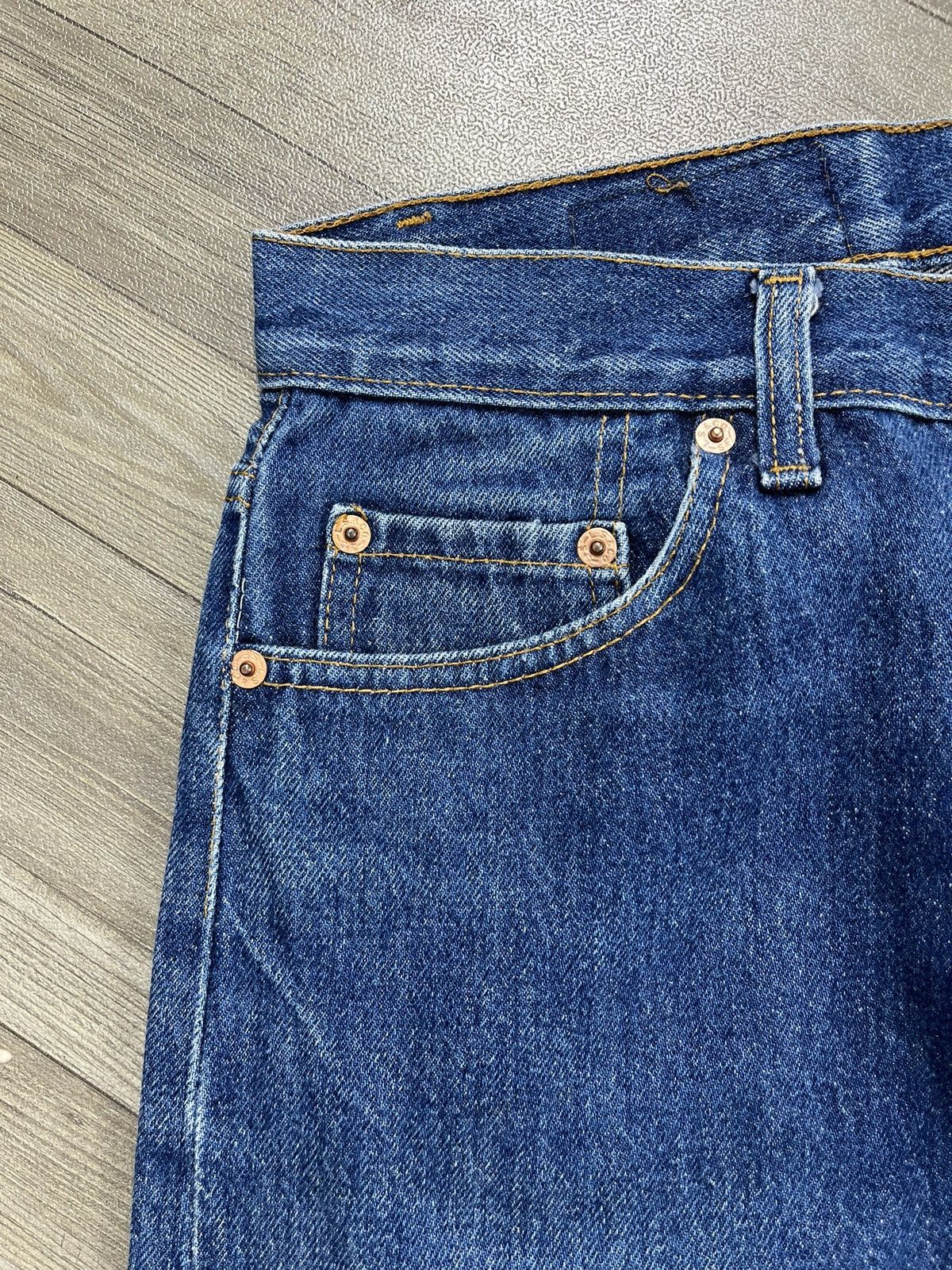 Levi's Vintage Clothing 🇺🇸1990s Vintage Levis 501XX 30x32 Distressed Faded Blue Jeans Size US 30 / EU 46 - 7 Thumbnail