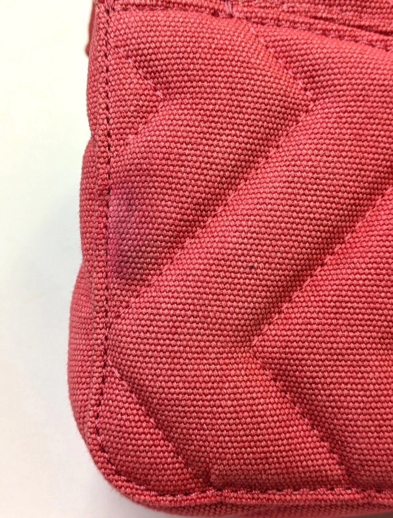 Sandro 👜 Sandro Crossbody Bag - Quilted Yza Model (Pink Canvas) Size ONE SIZE - 6 Thumbnail