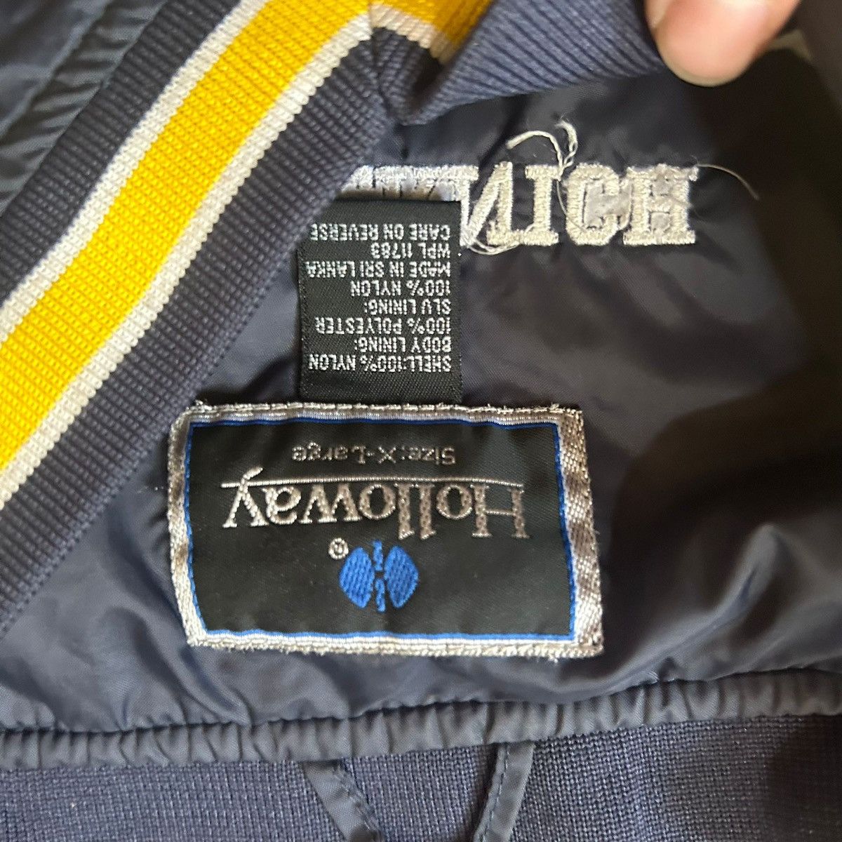 Holloway × Vintage Vtg Bruins Pullover Jacket Size US XL / EU 56 / 4 - 3 Thumbnail
