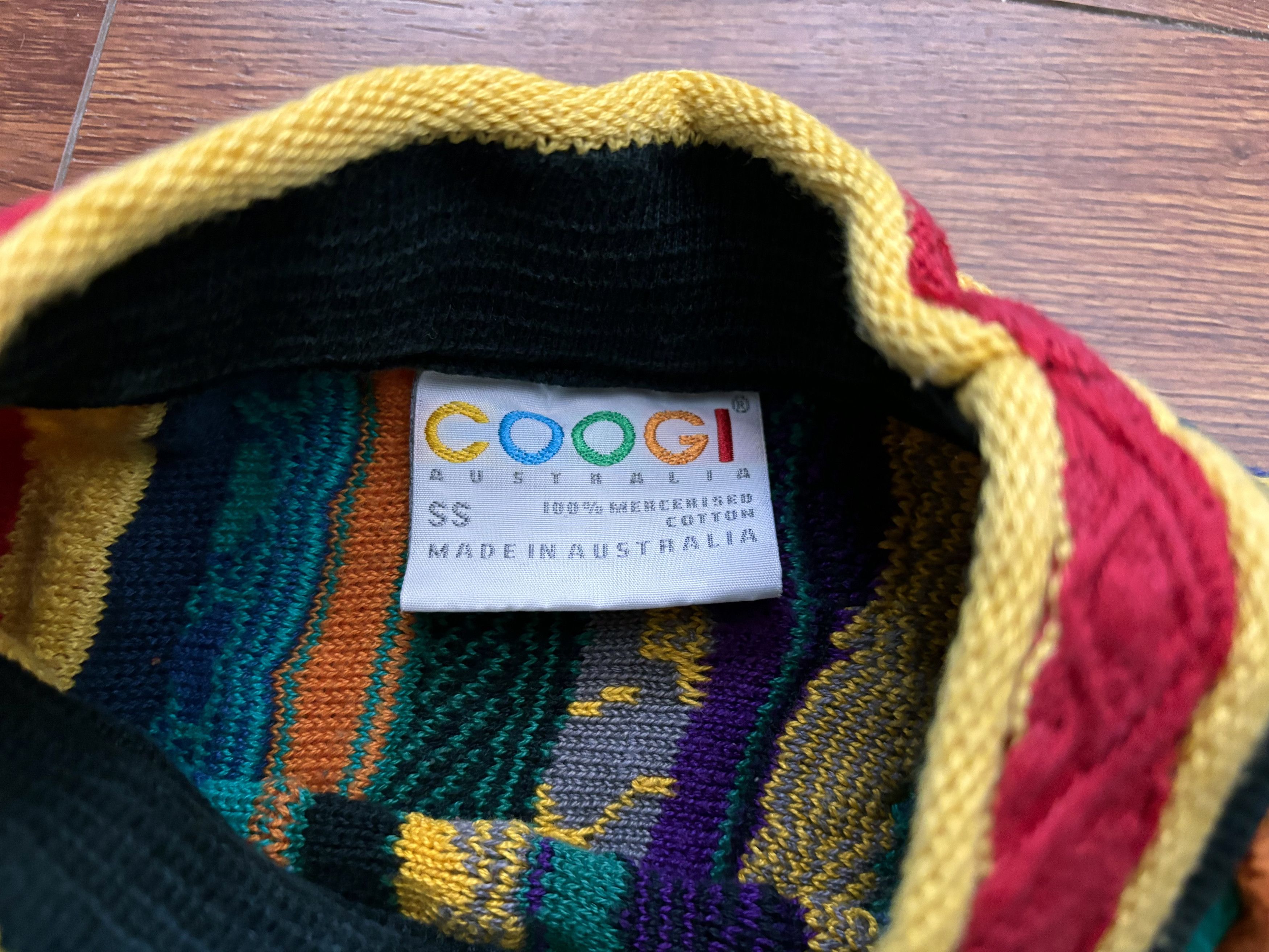 Coogi *RARE* Vintage 90s Coogi Knit Sweater Size US S / EU 44-46 / 1 - 2 Thumbnail