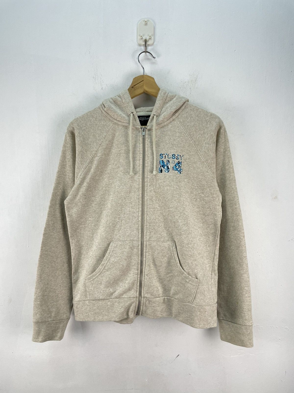 Stussy Vintage Stussy Hoodie Zipper Pullover Sweatshirt Size US S / EU 44-46 / 1 - 2 Thumbnail