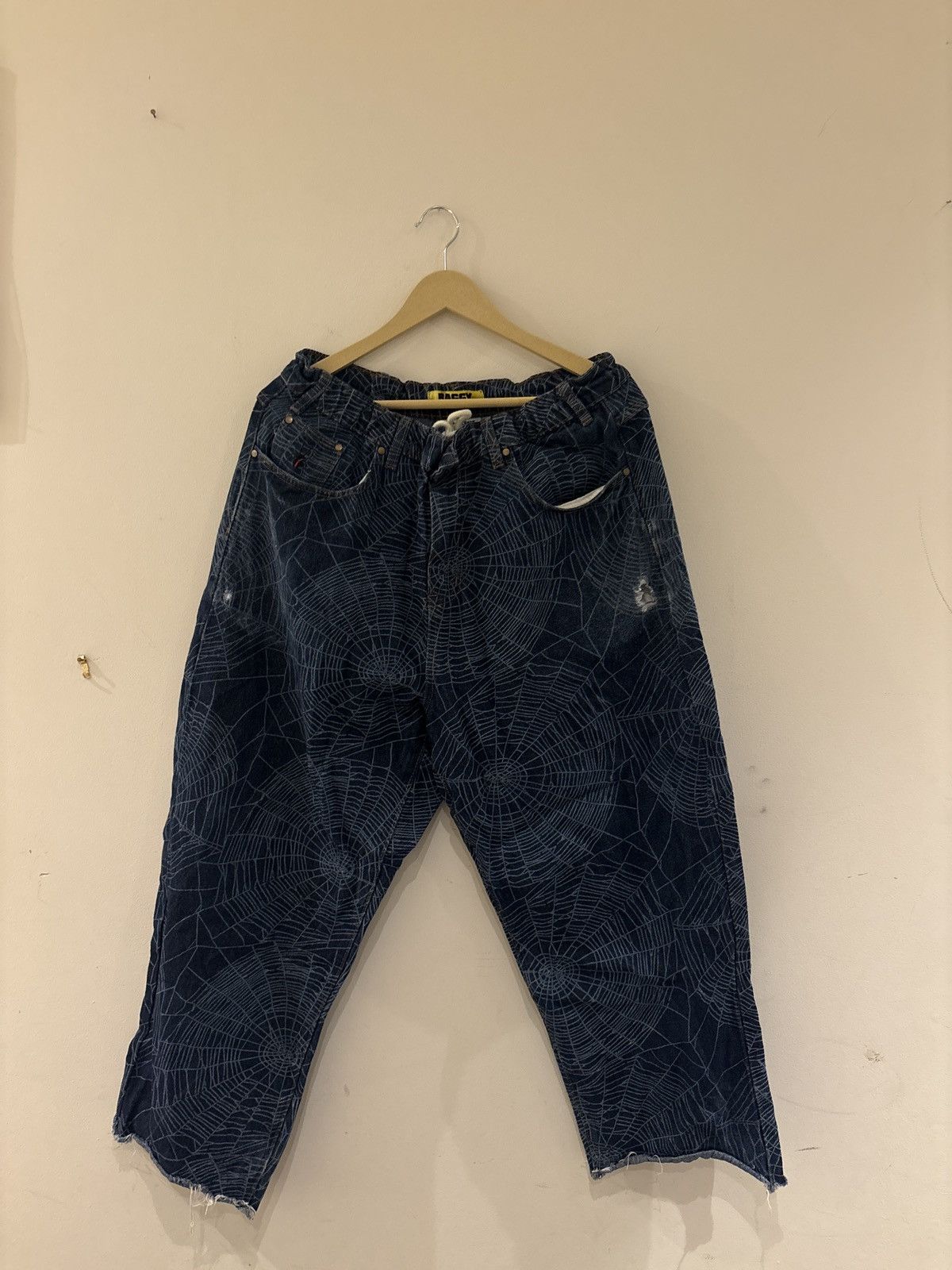 Butter Goods Navy Spider Web Butter Jeans Size US 36 / EU 52 - 3 Thumbnail