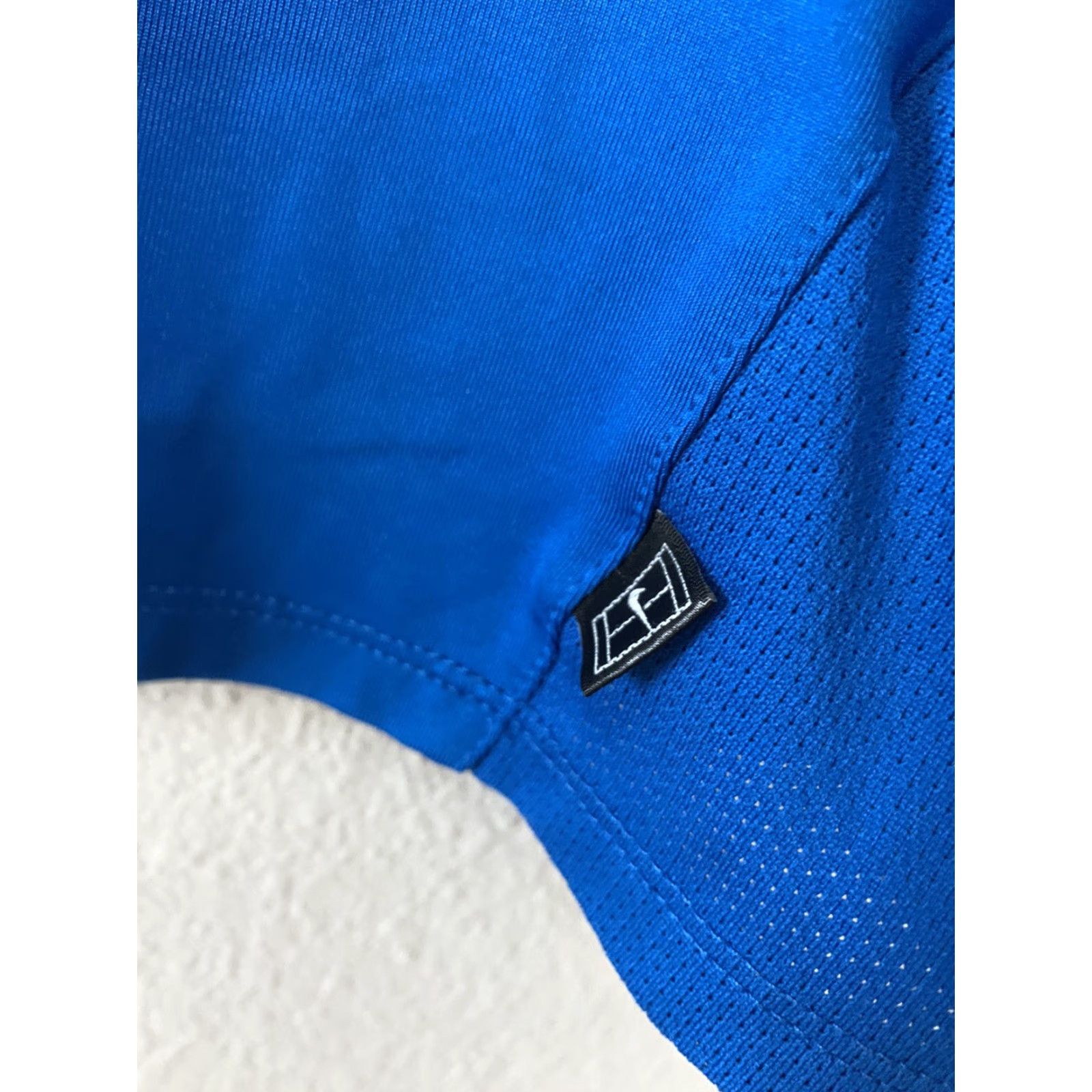 Nike Nike Dri-Fit Court Tennis Polo Short Sleeve Shirt Blue 228075-400 Men's L Size US L / EU 52-54 / 3 - 3 Thumbnail