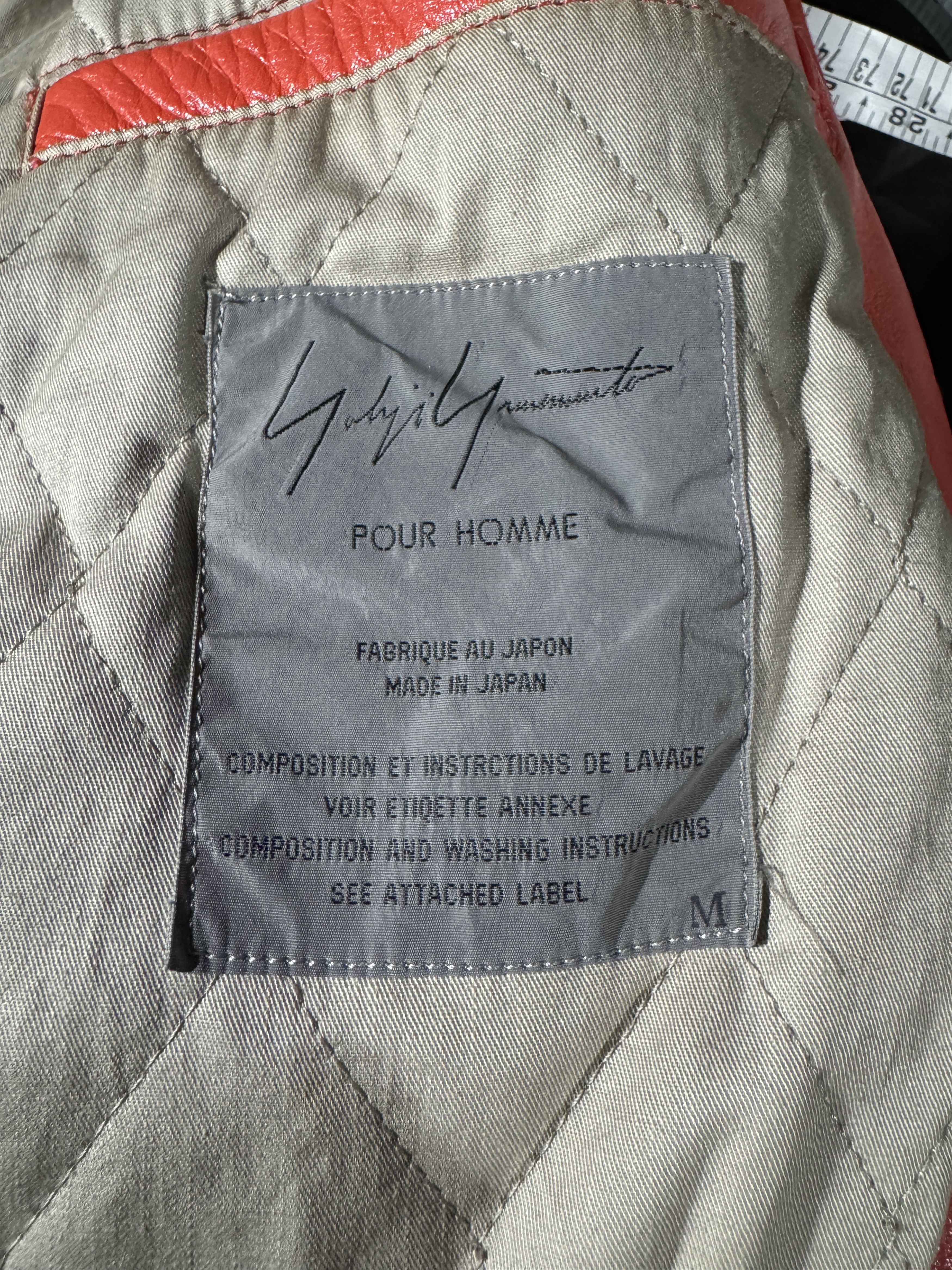 Yohji Yamamoto AW91 22nd Century Sweetheart Leather Jacket Size US M / EU 48-50 / 2 - 4 Thumbnail