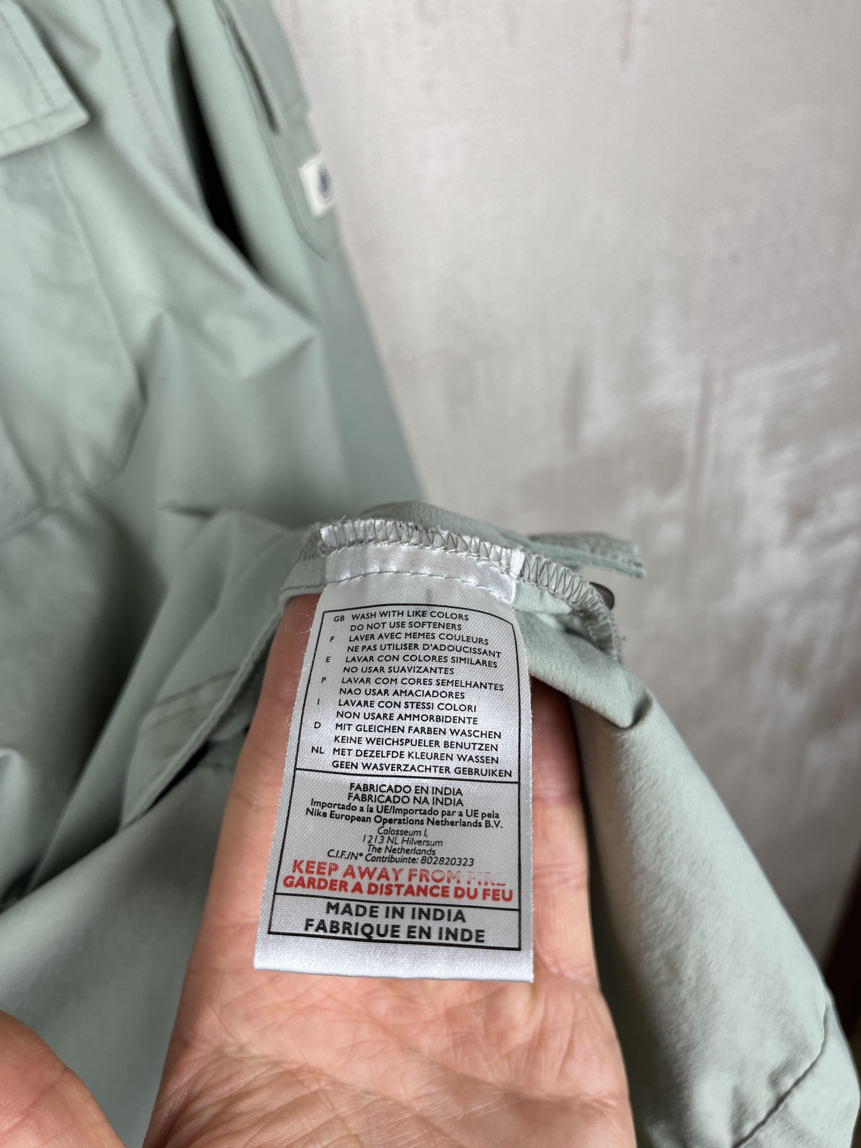 Nike Nike ACG Dri-Fit Vintage Trekking Nylon Shirt Pockets Size US M / EU 48-50 / 2 - 14 Thumbnail