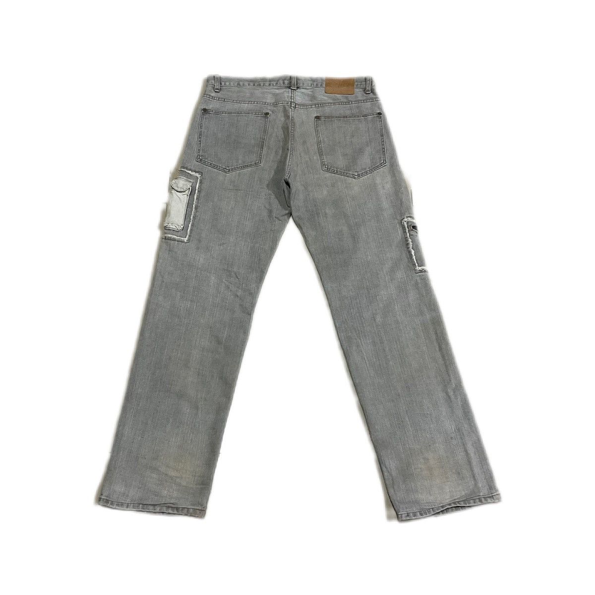 Hysteric Glamour × If Six Was Nine × Japanese Brand 🔥Sick Y2K Trnca Patchwork Baggy Denim Distressed Size US 36 / EU 52 - 6 Thumbnail