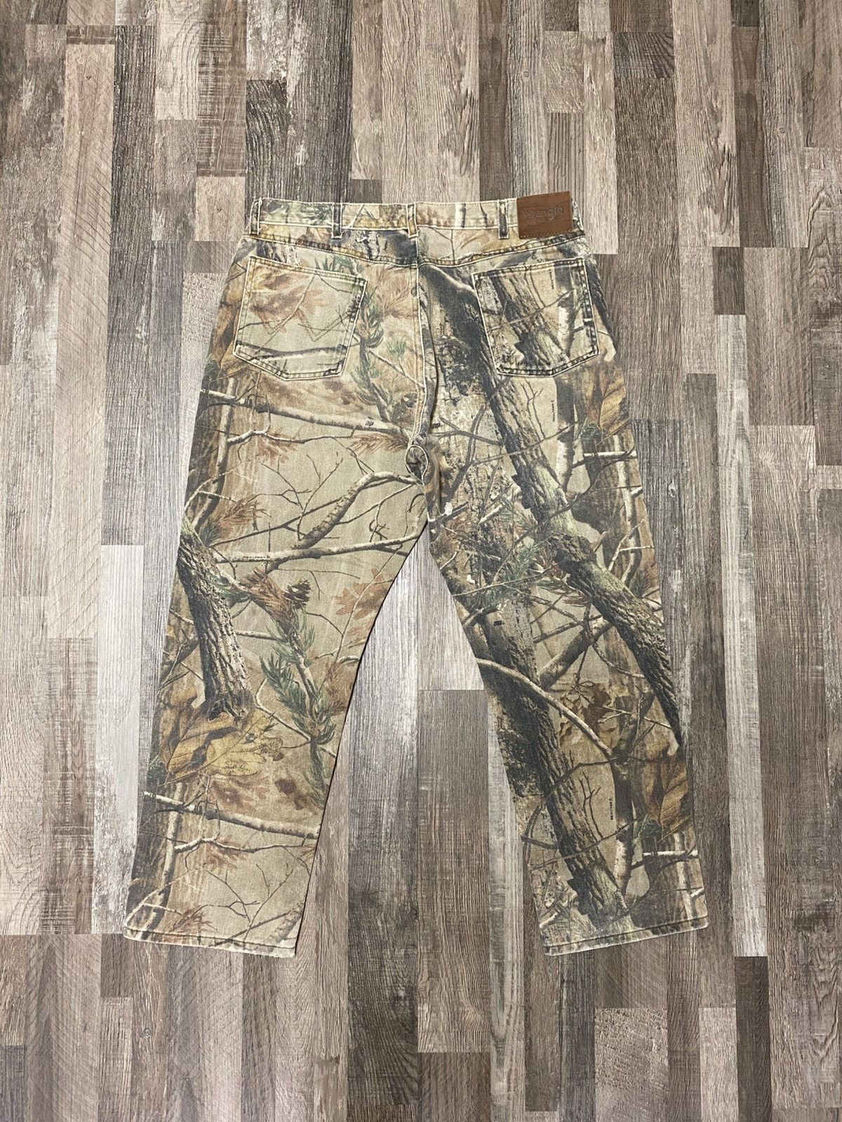 Wrangler Vintage Faded Wrangler Realtree Pro Gear Camo Pants Y2K Rare Size US 34 / EU 50 - 6 Thumbnail