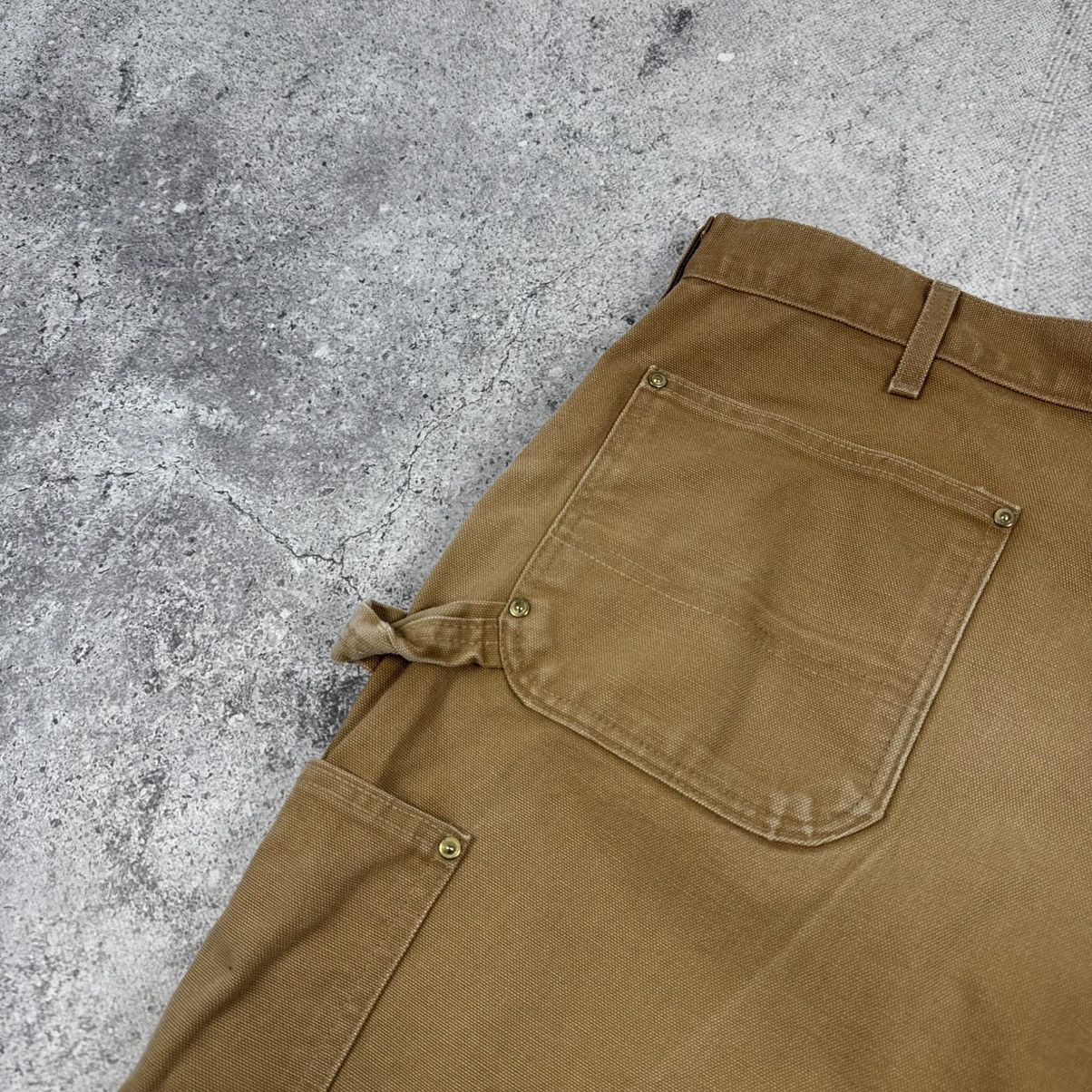 Vintage Carhartt Double Knee Distressed Pants Made In USA
