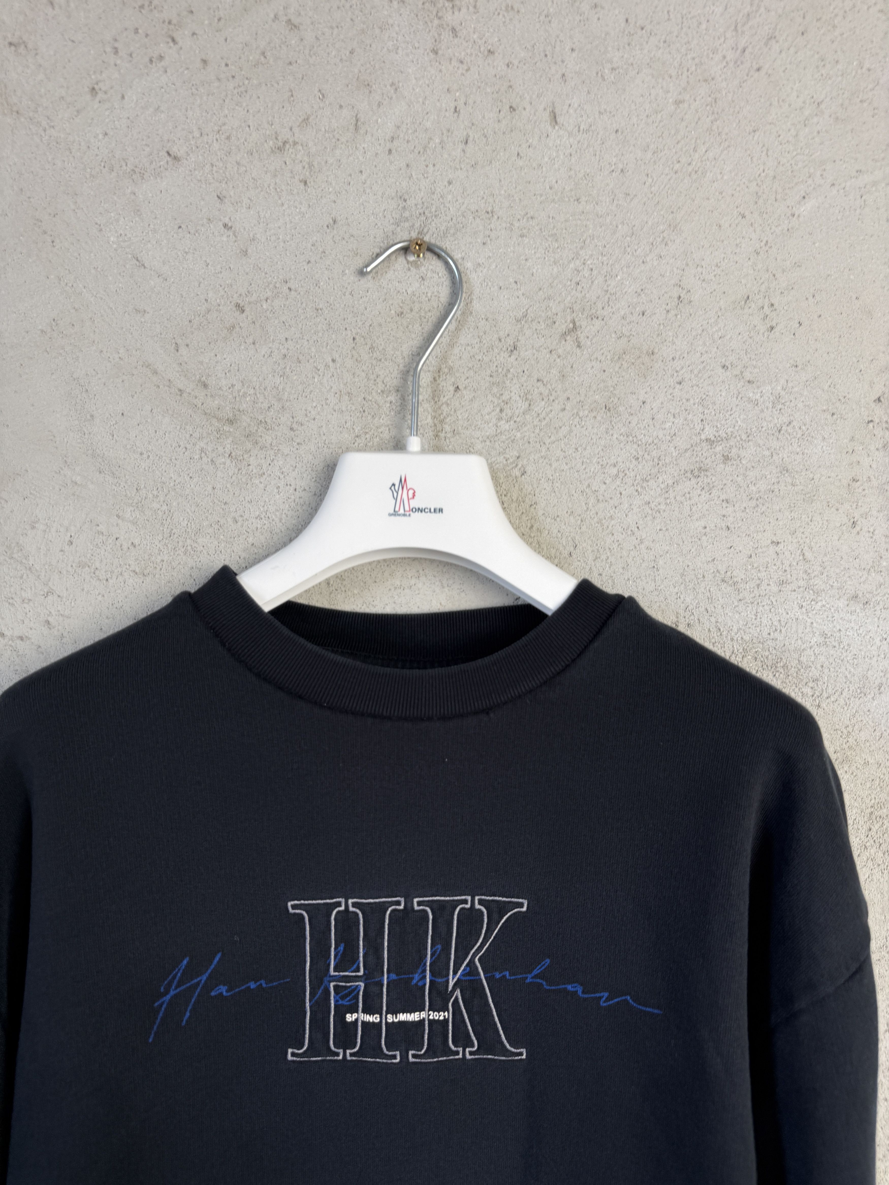 Han Kjobenhavn Han Kjobenhavn big logo sweatshirt crewneck casual Size US M / EU 48-50 / 2 - 2 Thumbnail
