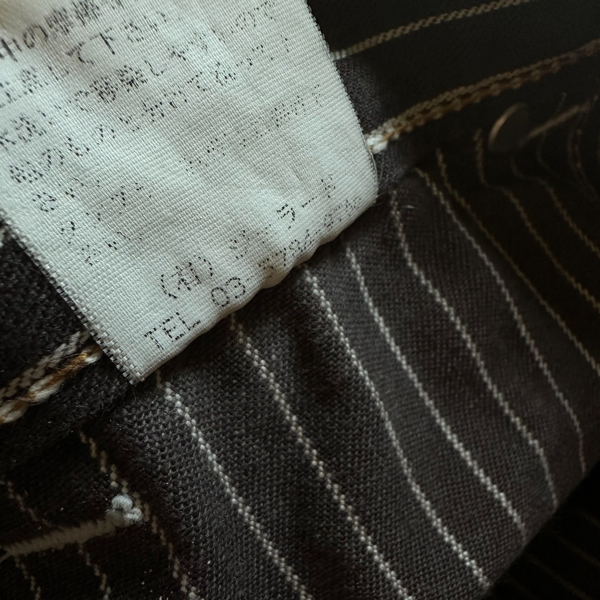 Jelado Jelado Paris Button Brown Striped Pants Size US 31 - 8 Thumbnail