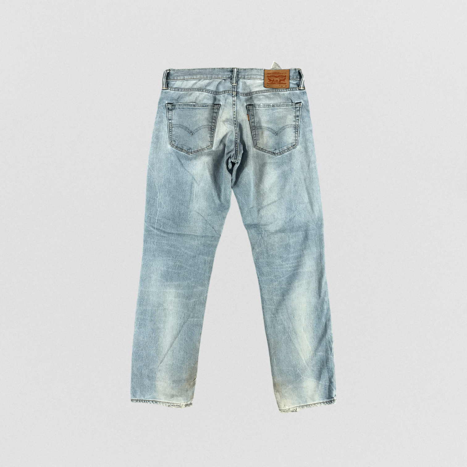 Levi's × Vintage Vintage Light Wash Levis 511 Jeans-JM2796 Size US 33 - 2 Thumbnail