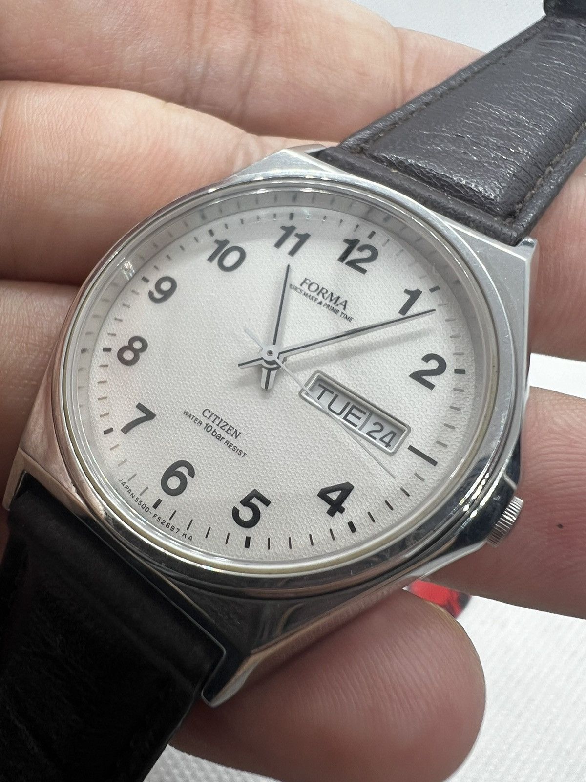 Citizen × Vintage Vintage Citizen Forma 5500-F51405 Quartz Watch Size ONE SIZE - 4 Thumbnail
