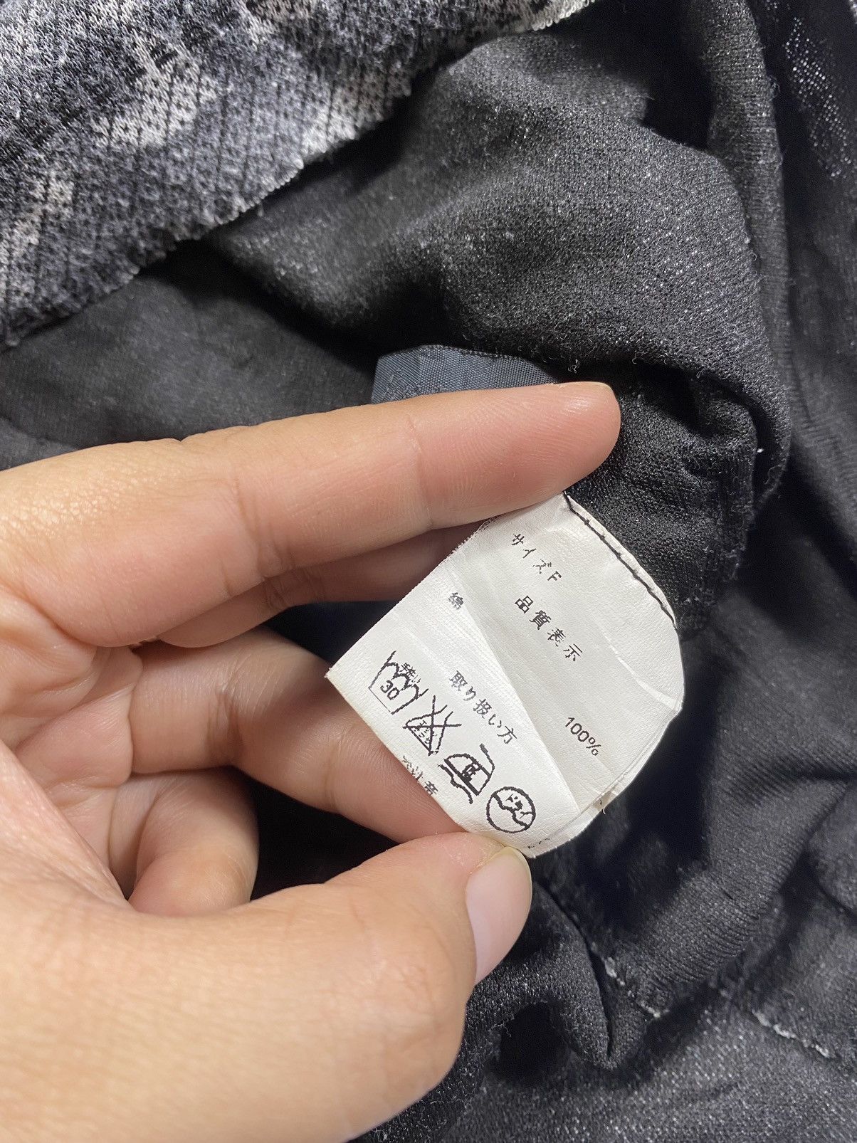 If Six Was Nine SICK DISTRESSED GRUNGE GOTHIC PUNK LONG SLEVEE Size US M / EU 48-50 / 2 - 7 Thumbnail