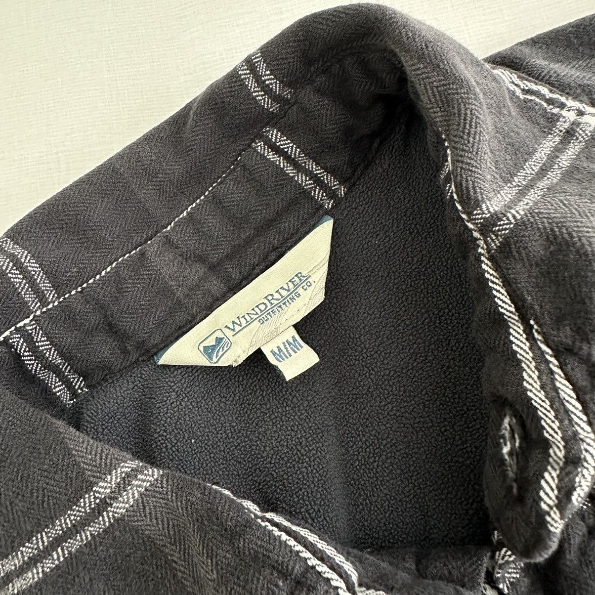 Vintage × Windriver WindRiver Lined Flannel M Black Plaid Jacket Size US M / EU 48-50 / 2 - 5 Thumbnail