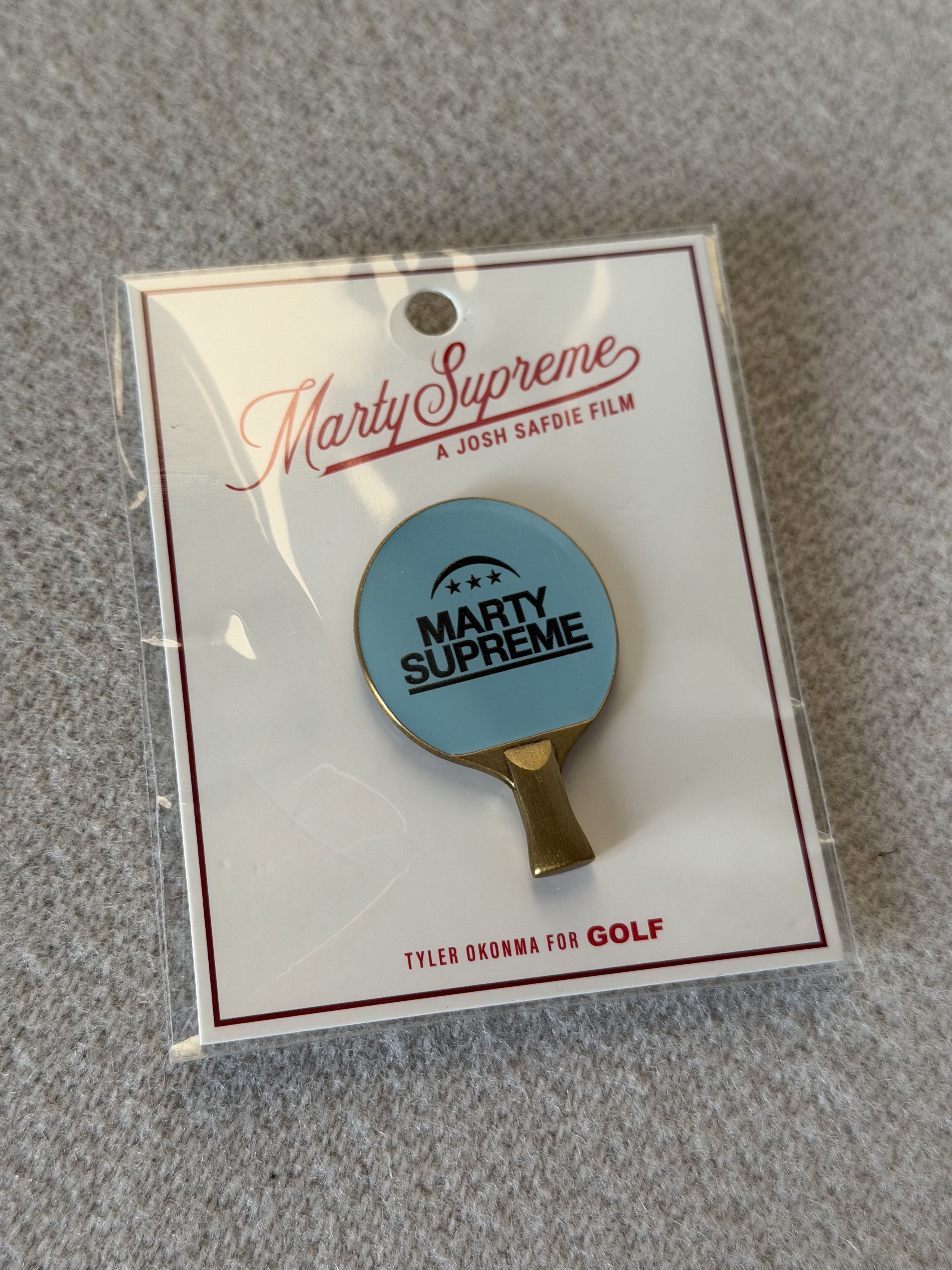 Golf Wang Golf Wang Marty Supreme Paddle Pin Size ONE SIZE - 1 Thumbnail