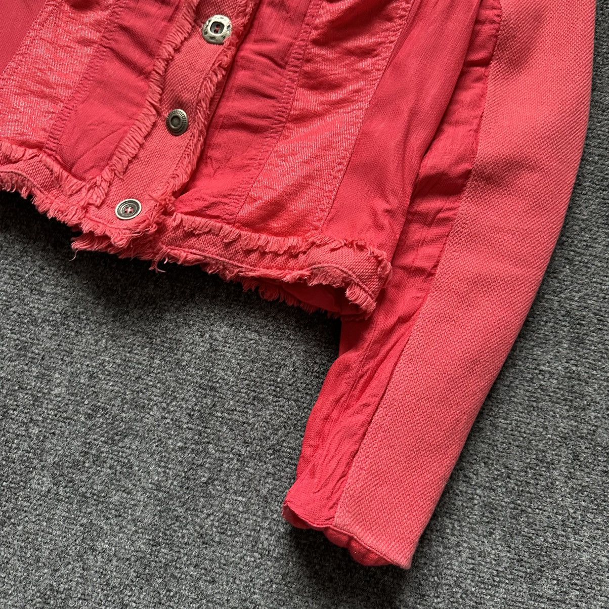 Lost Boys Archives VTG Women’s Denim Jacket Biba Size 36 Coral Japan Style Punk Size S / US 4 / IT 40 - 9 Thumbnail