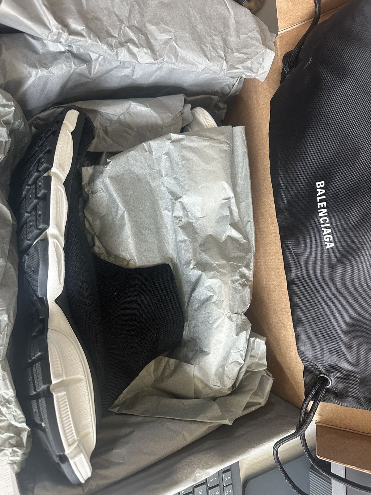 Balenciaga Balenciaga 3XI Sock Sneakers. Size US 7 / EU 40 - 2 Thumbnail