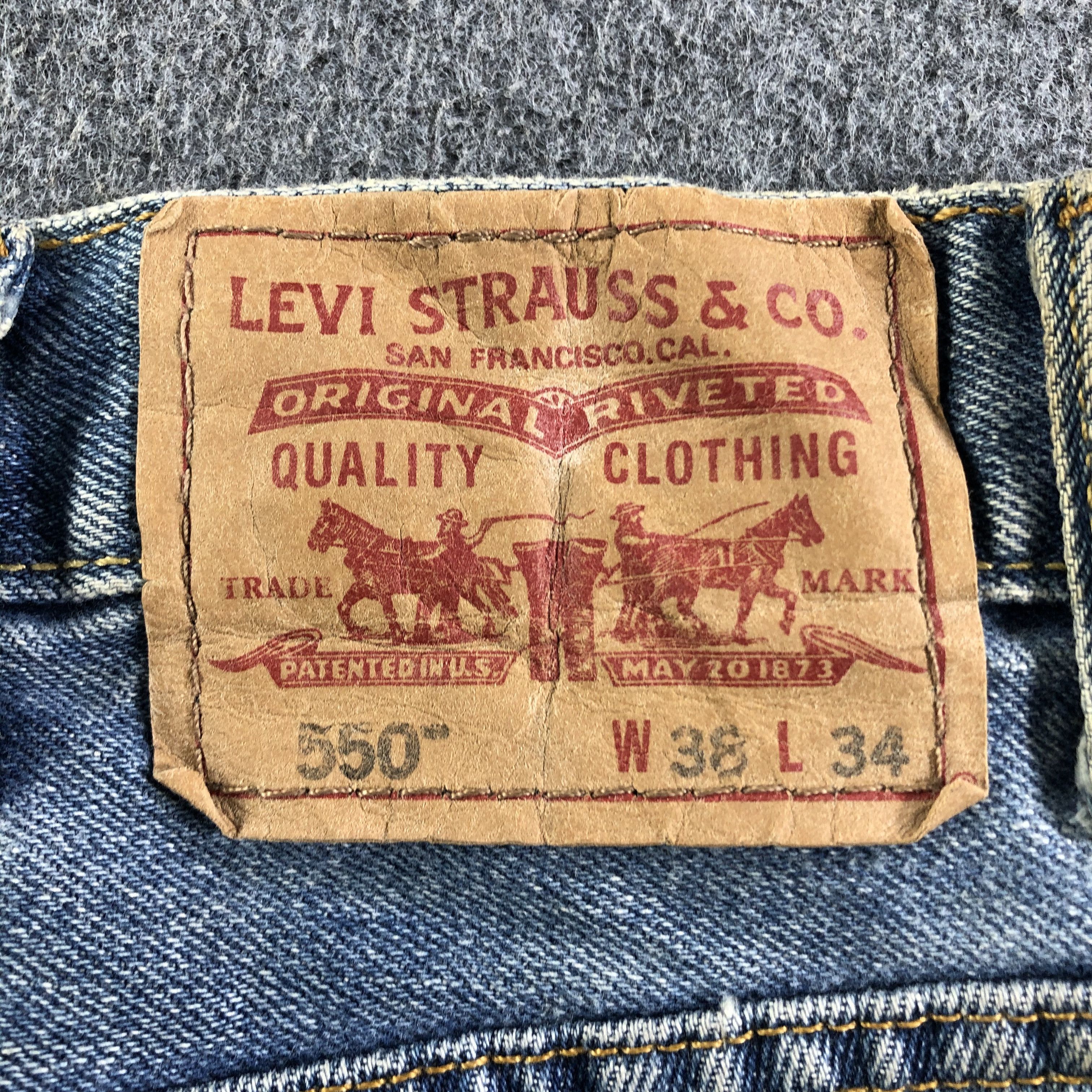 Levi's Vintage Levis 550 Jeans-J3211 Size US 38 / EU 54 - 5 Thumbnail