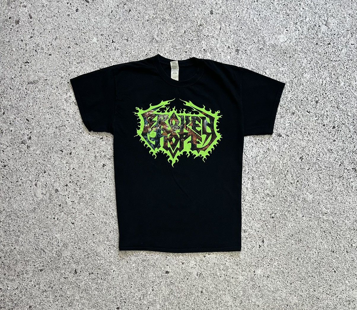 Band Tees × Vintage Broken Hope Europe Mutilation Tour 2017 Rock Band T-Shirt Size US L / EU 52-54 / 3 - 3 Thumbnail