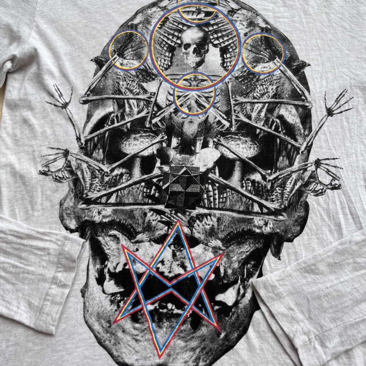 Hysteric Glamour × Japanese Brand × semanticdesign SEMANTIC DESIGN SKULL HEAD PRINT Y2K Size M / US 6-8 / IT 42-44 - 2 Thumbnail